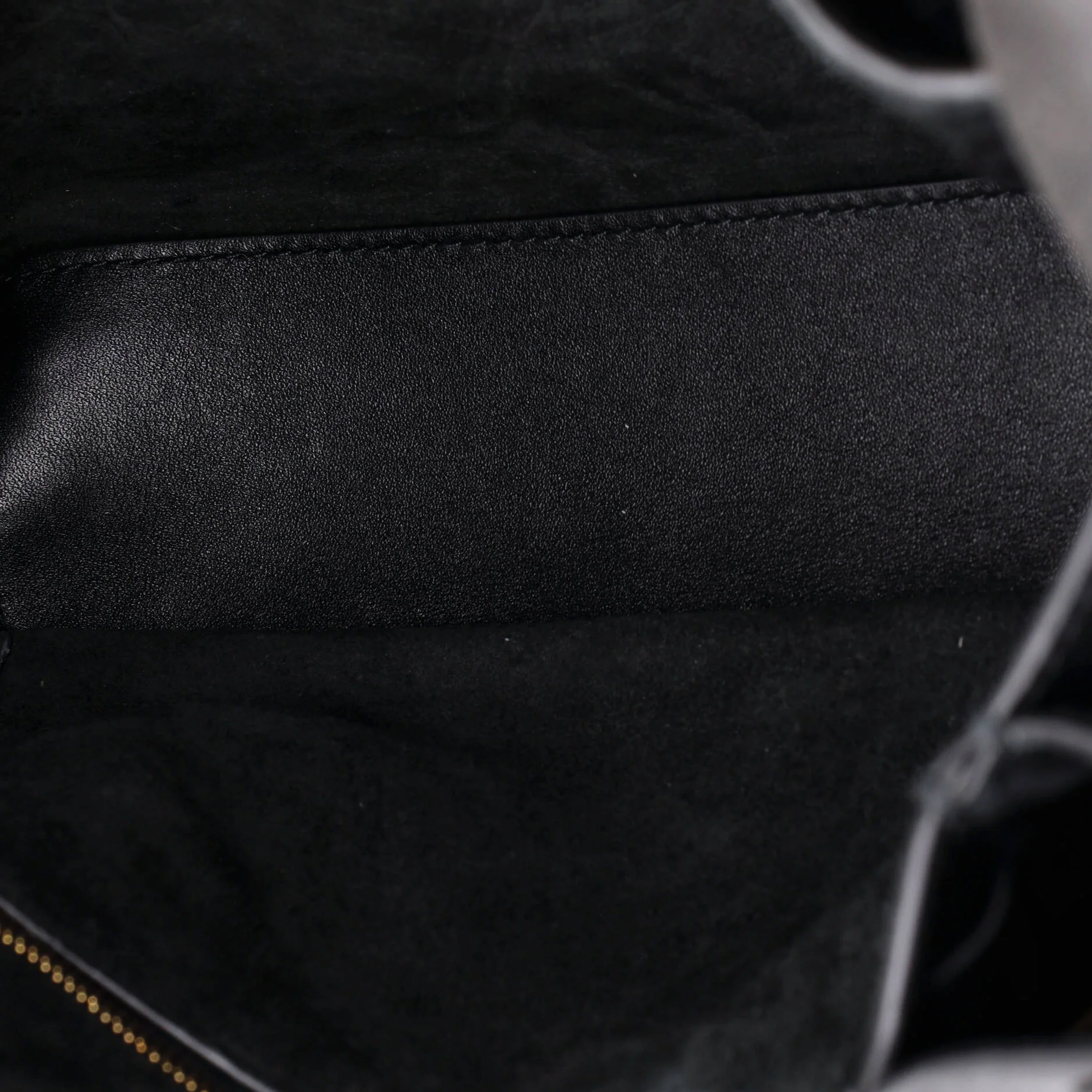Ciao Ciao Top Handle Bag Leather with Intrecciato Detail Small - Image 5