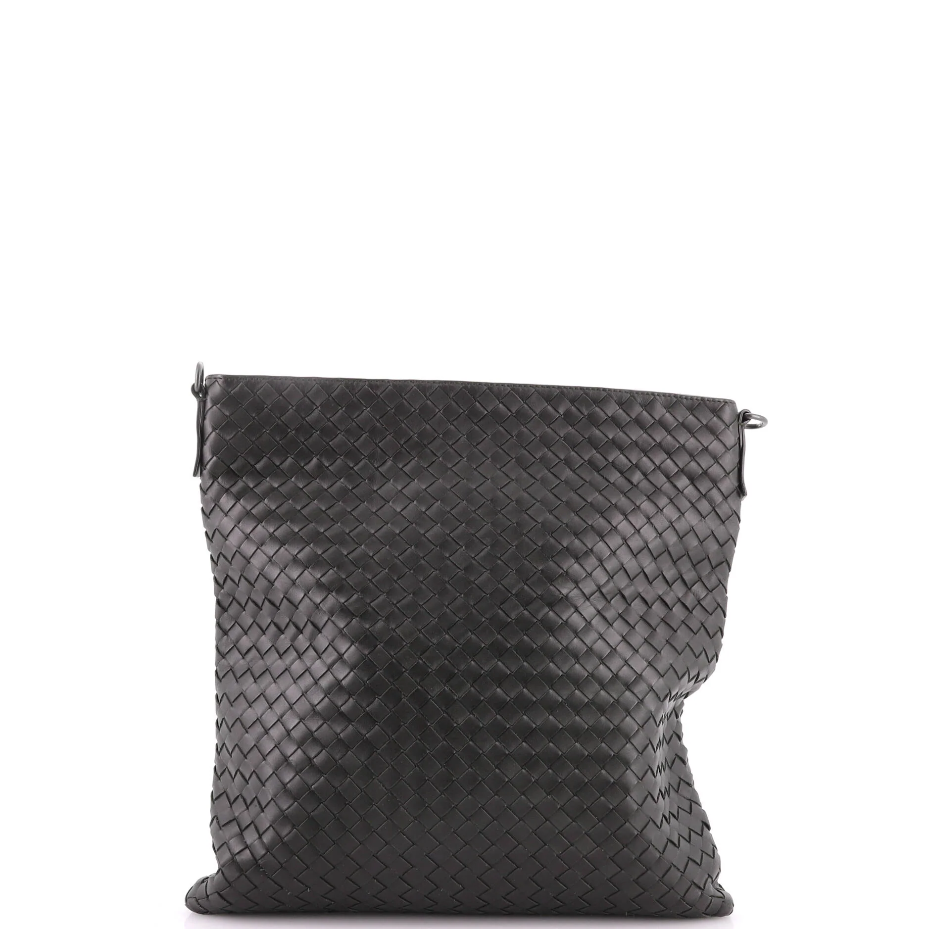 Flat Messenger Bag Intrecciato Nappa Medium - Image 3