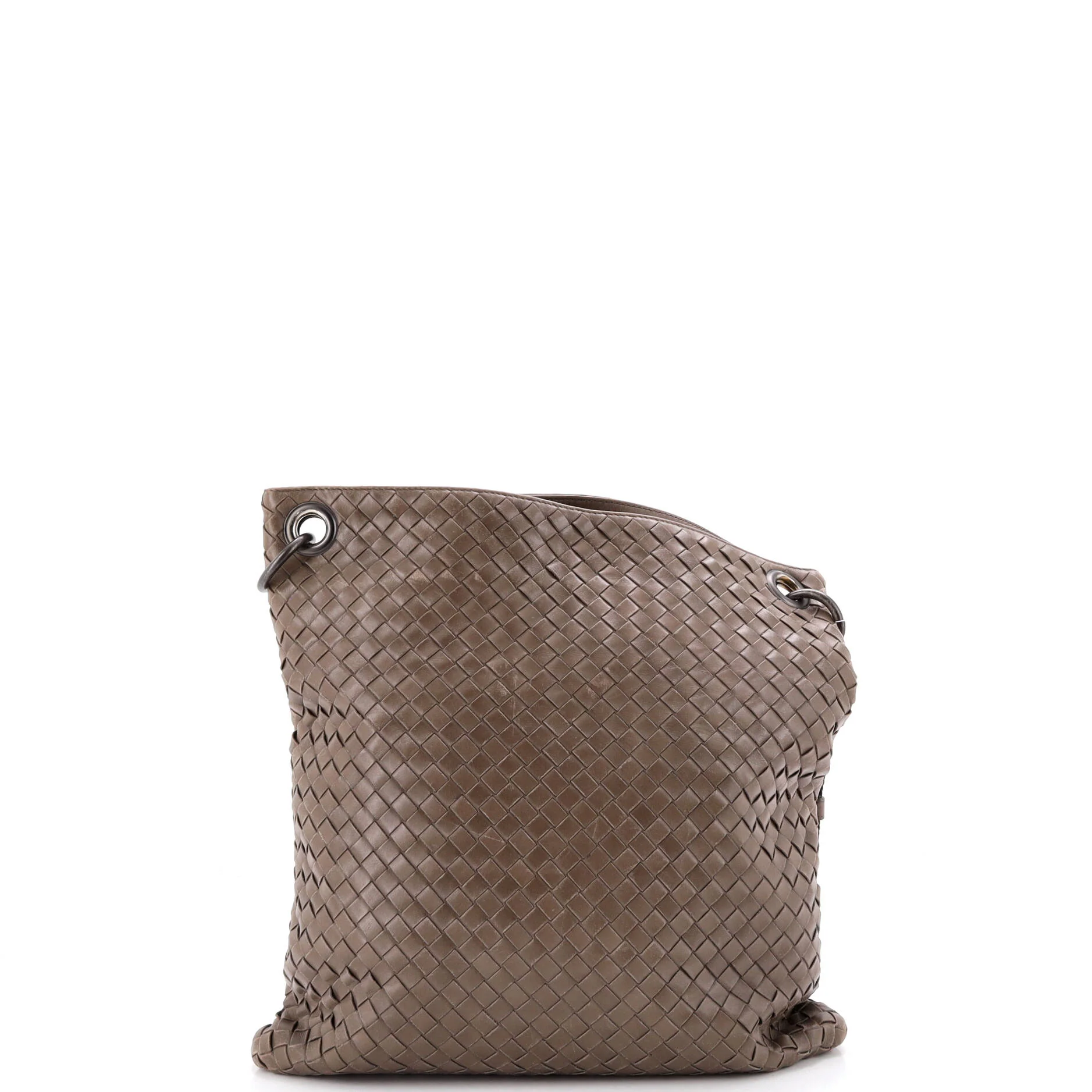 Flat Messenger Bag Intrecciato Nappa Medium - Image 3