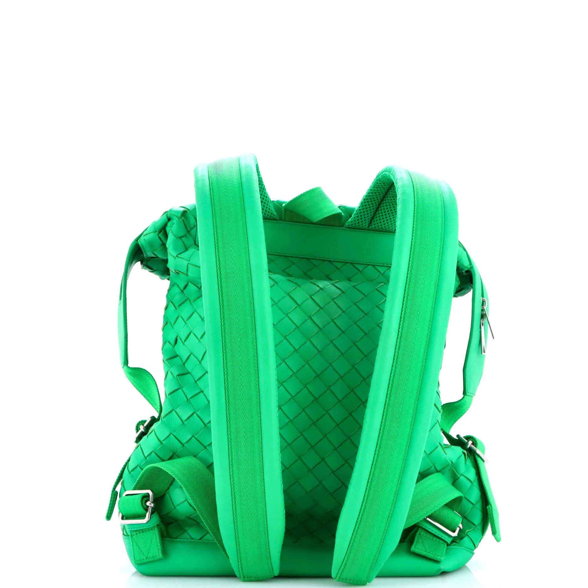 Front Pocket Backpack Intrecciato Nappa Large - Image 3