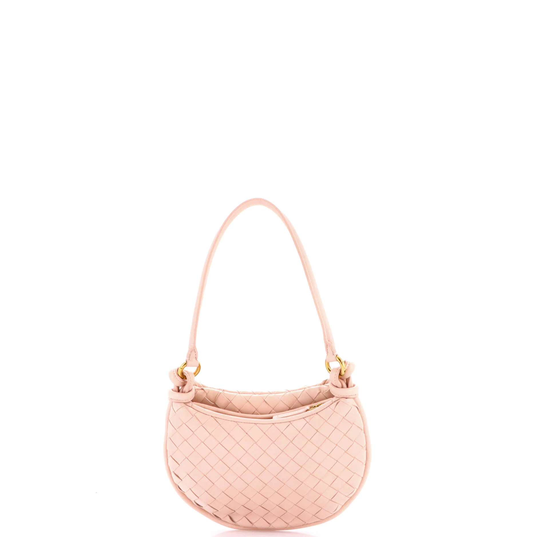 Gemelli Shoulder Bag Intrecciato Leather Small - Image 3