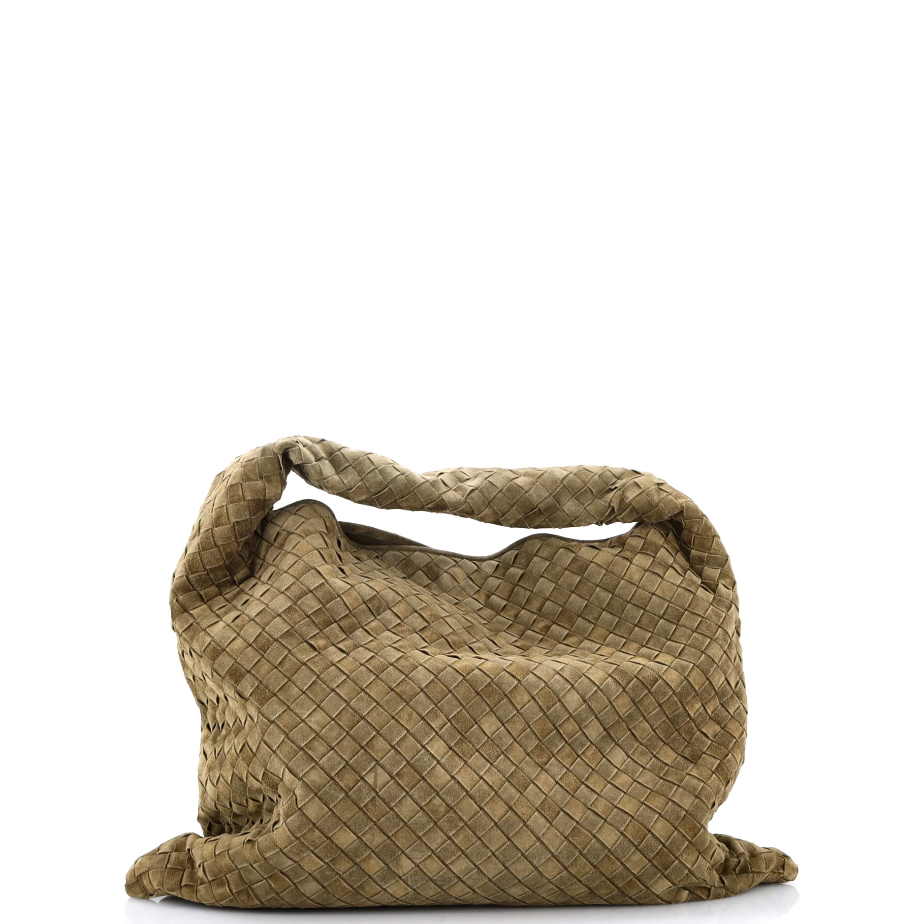 Hop Hobo Intrecciato Suede Large - Image 3