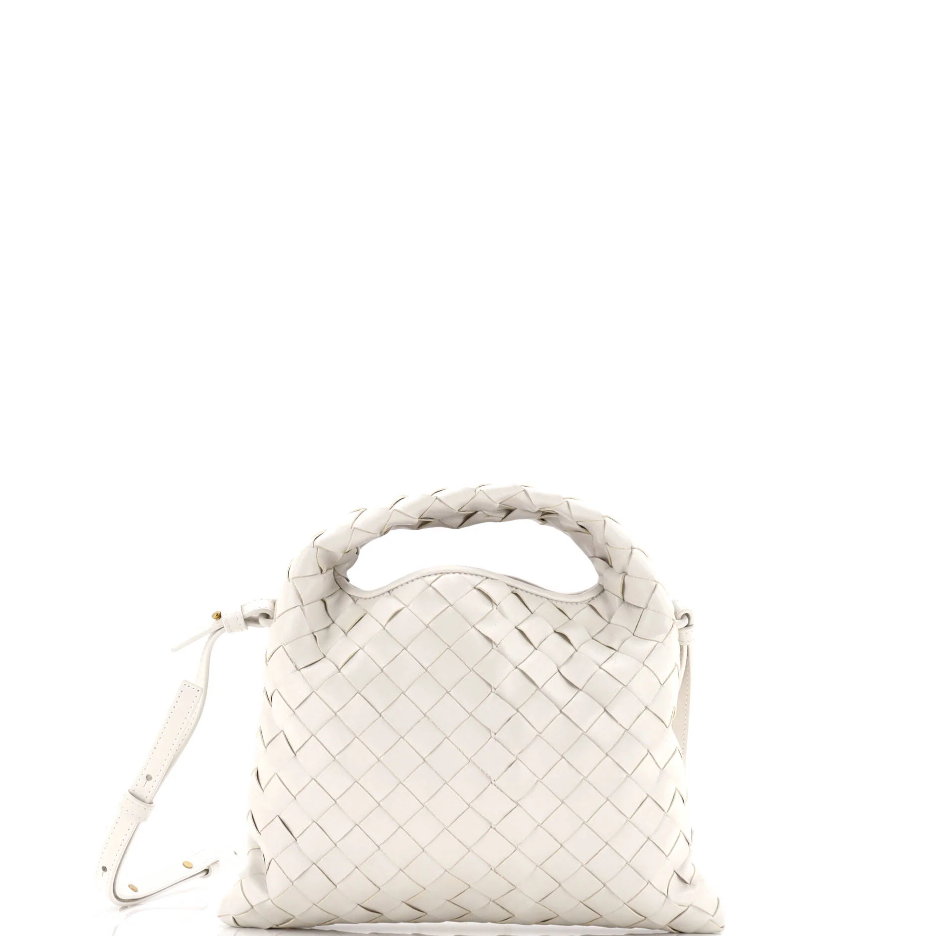 Hop Top Handle Bag Intrecciato Nappa Mini