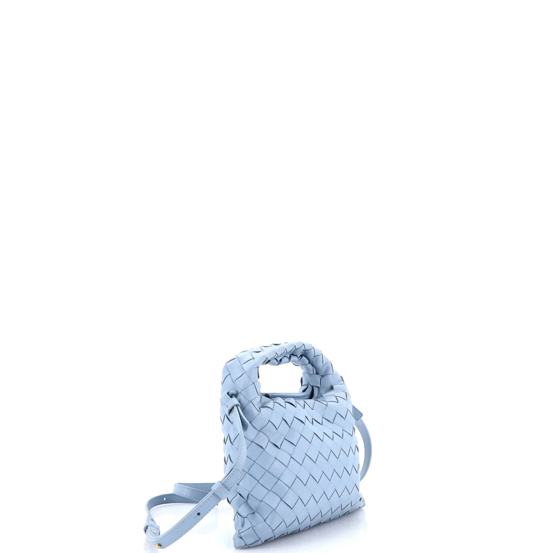 Hop Top Handle Bag Intrecciato Nappa Mini - Image 2