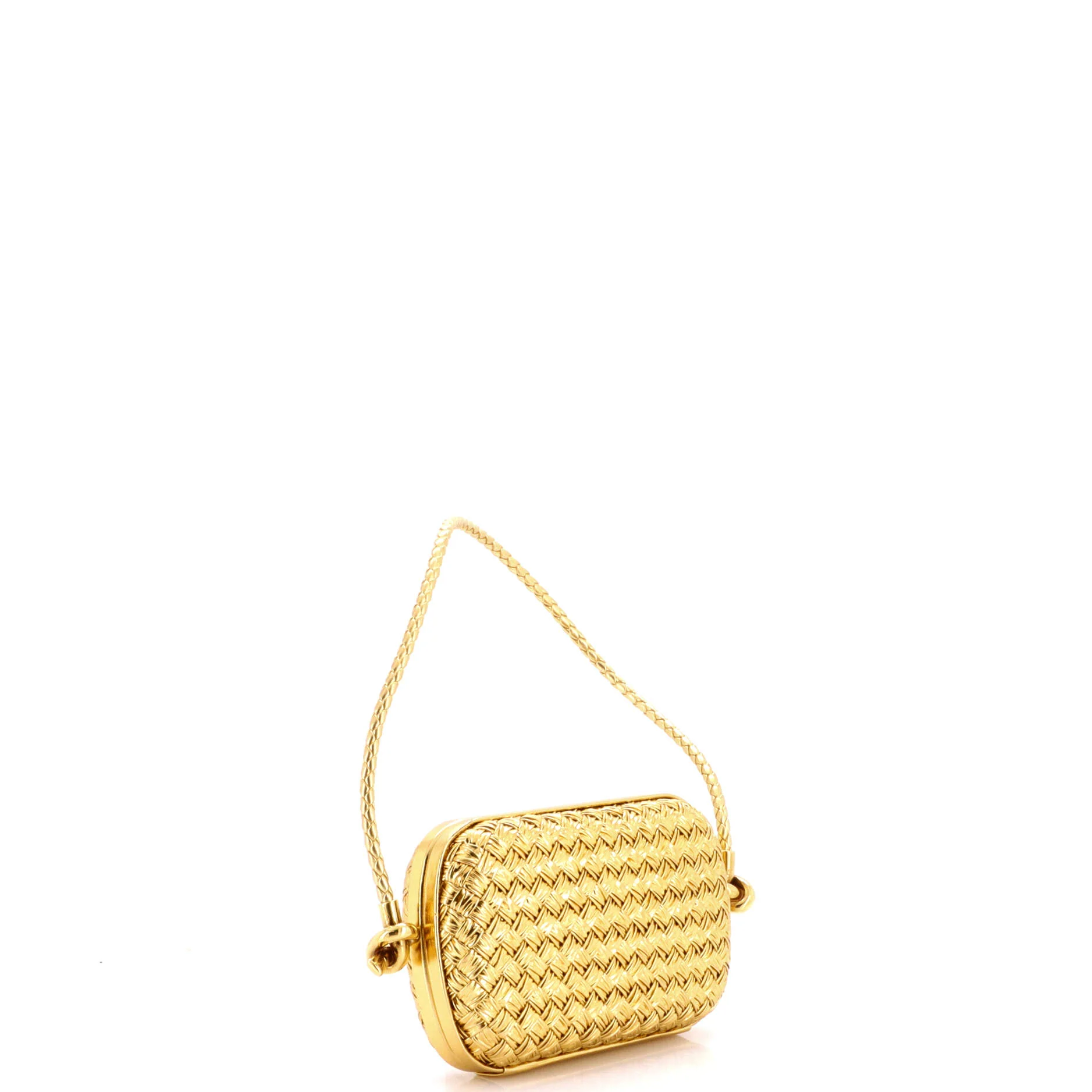 Knot Minaudiere on Strap Intrecciato Leather - Image 2