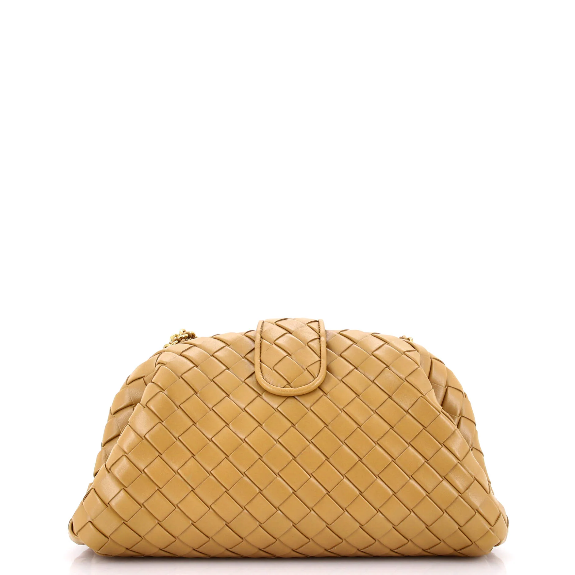 Lauren 1980 Clutch with Chain Intrecciato Nappa Medium - Image 3
