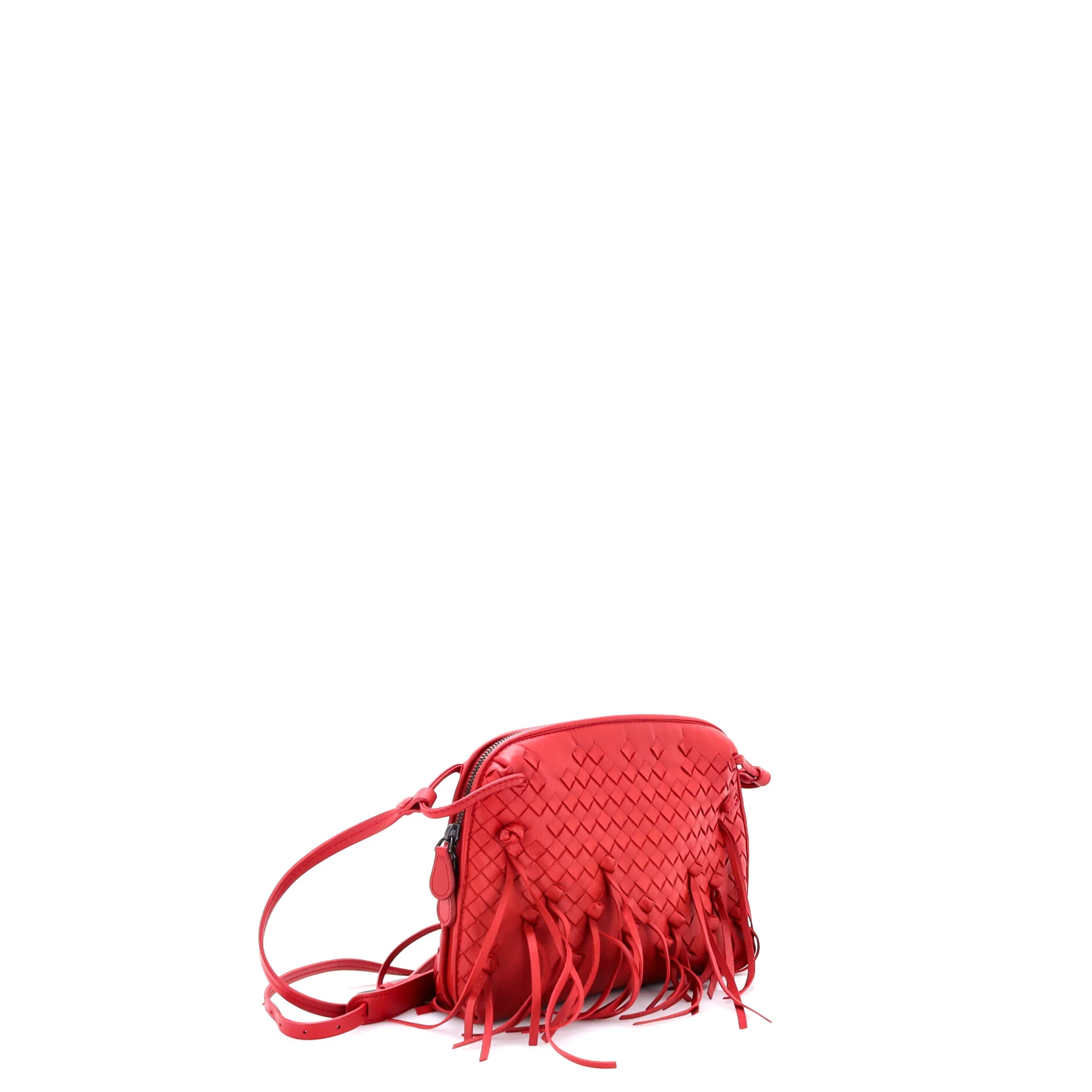 Nodini Crossbody Bag Fringe Intrecciato Nappa Small - Image 2