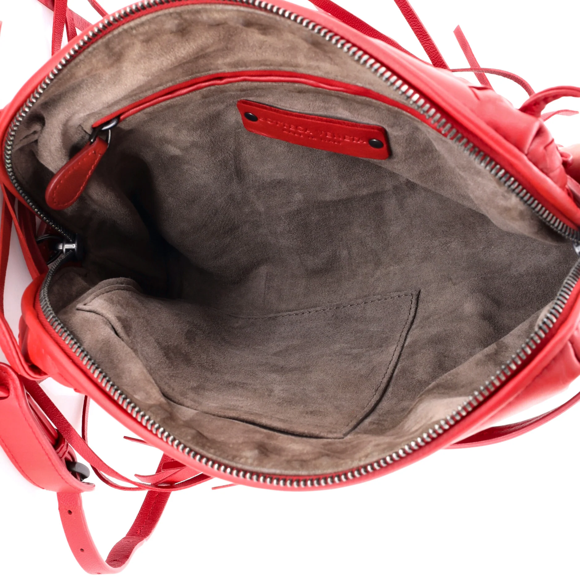 Nodini Crossbody Bag Fringe Intrecciato Nappa Small - Image 5