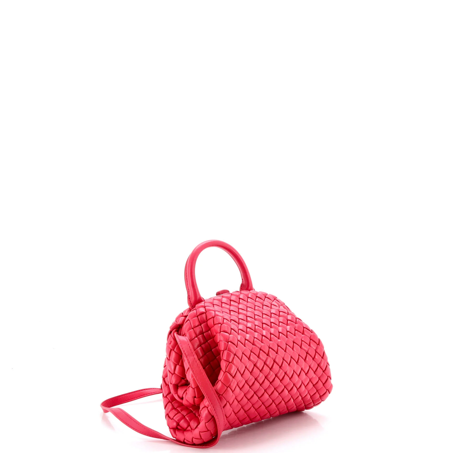 Padded Handle Tote Intrecciato Nappa Mini - Image 2