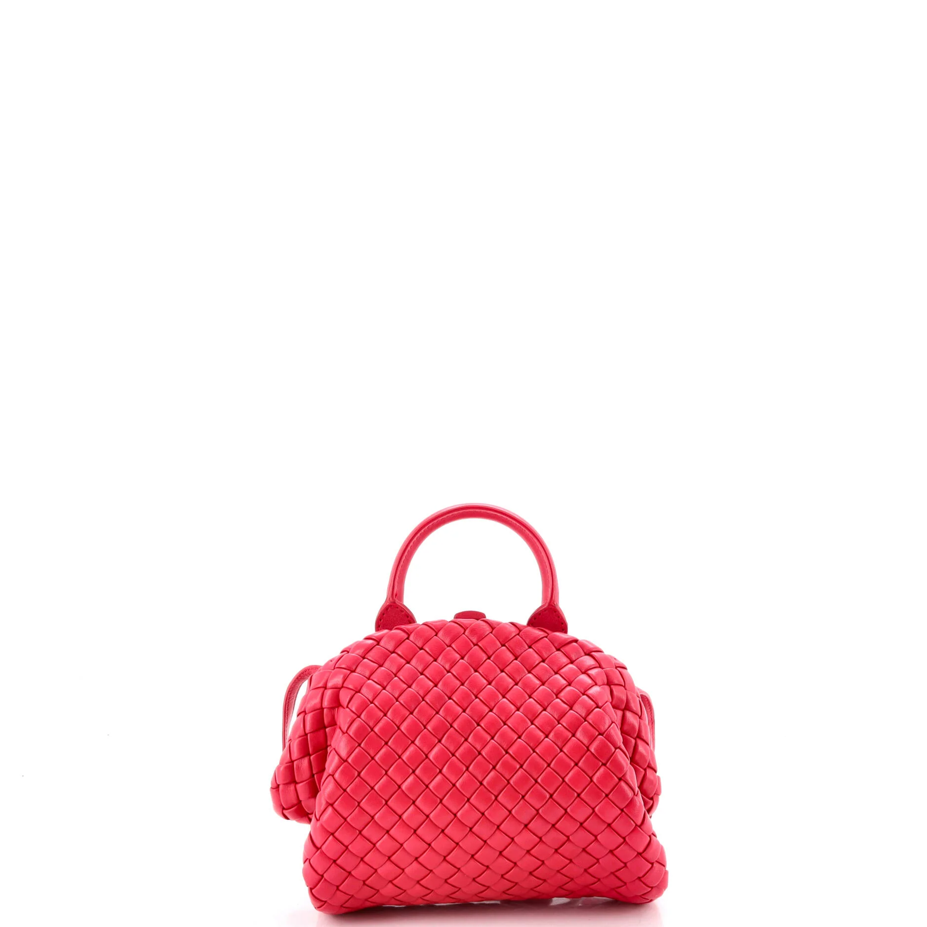 Padded Handle Tote Intrecciato Nappa Mini - Image 3