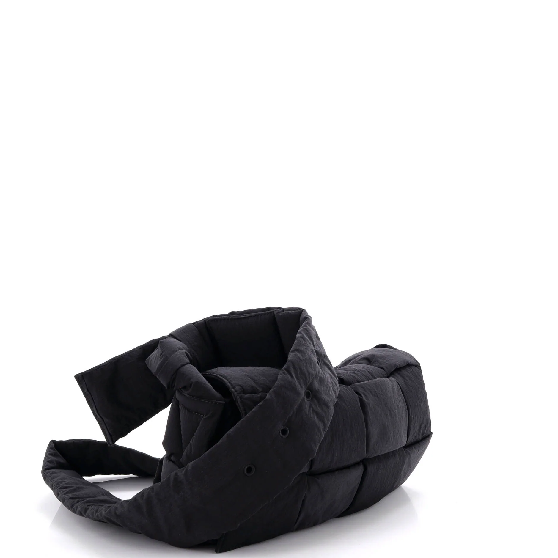 Padded Tech Cassette Crossbody Bag Intrecciato Nylon - Image 3