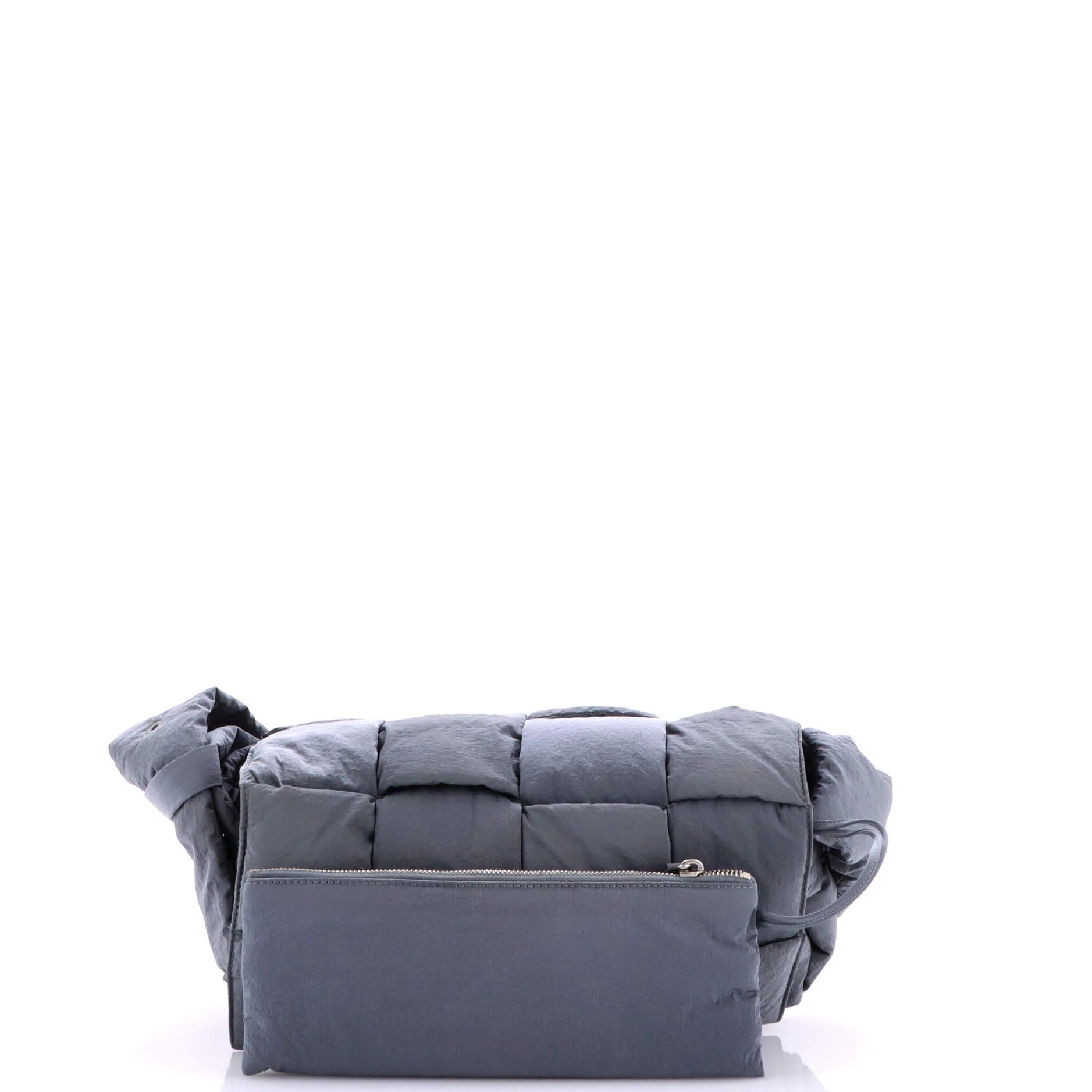 Padded Tech Cassette Crossbody Bag Intrecciato Nylon - Image 2