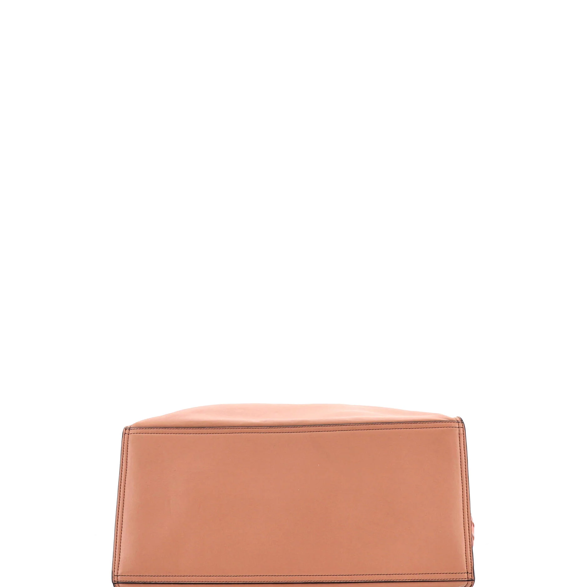 Palio Fold Over Tote Colorblock Nappa Leather With Intrecciato Detail - Image 4