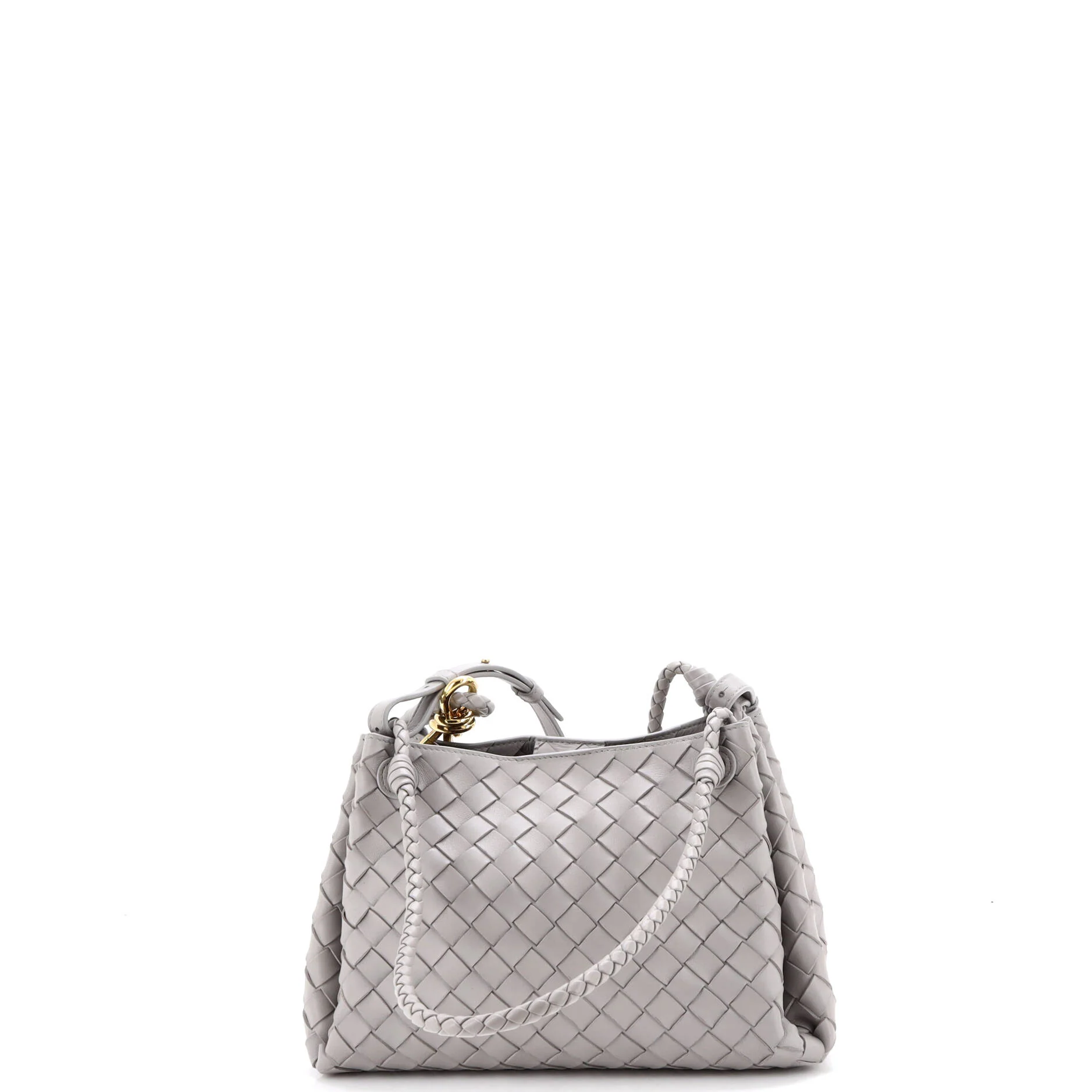 Parachute Handle Bag Intrecciato Leather Small - Image 3
