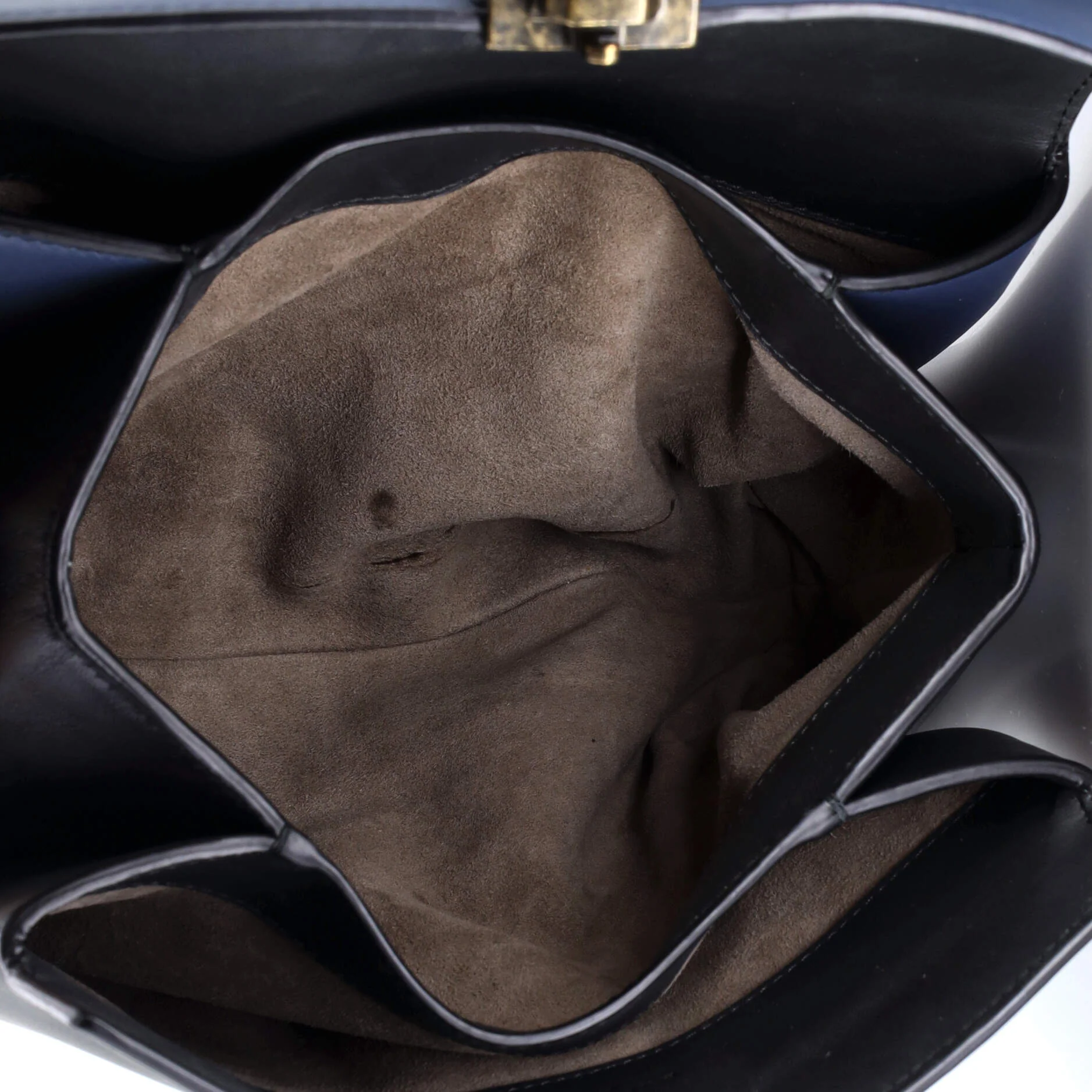 Piazza Top Handle Bag Leather with Intrecciato Detail Small - Image 5
