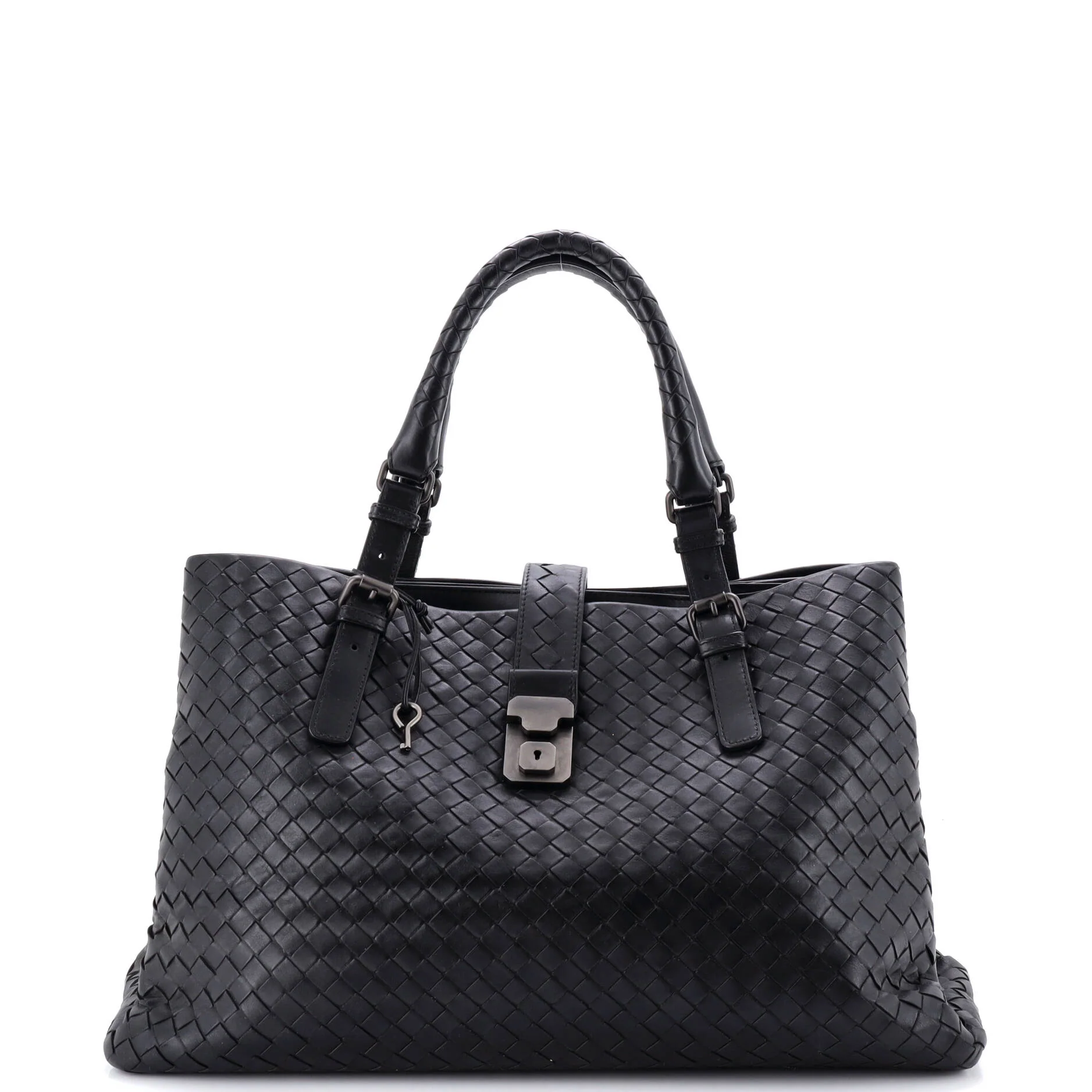 Roma Bag Intrecciato Nappa Medium