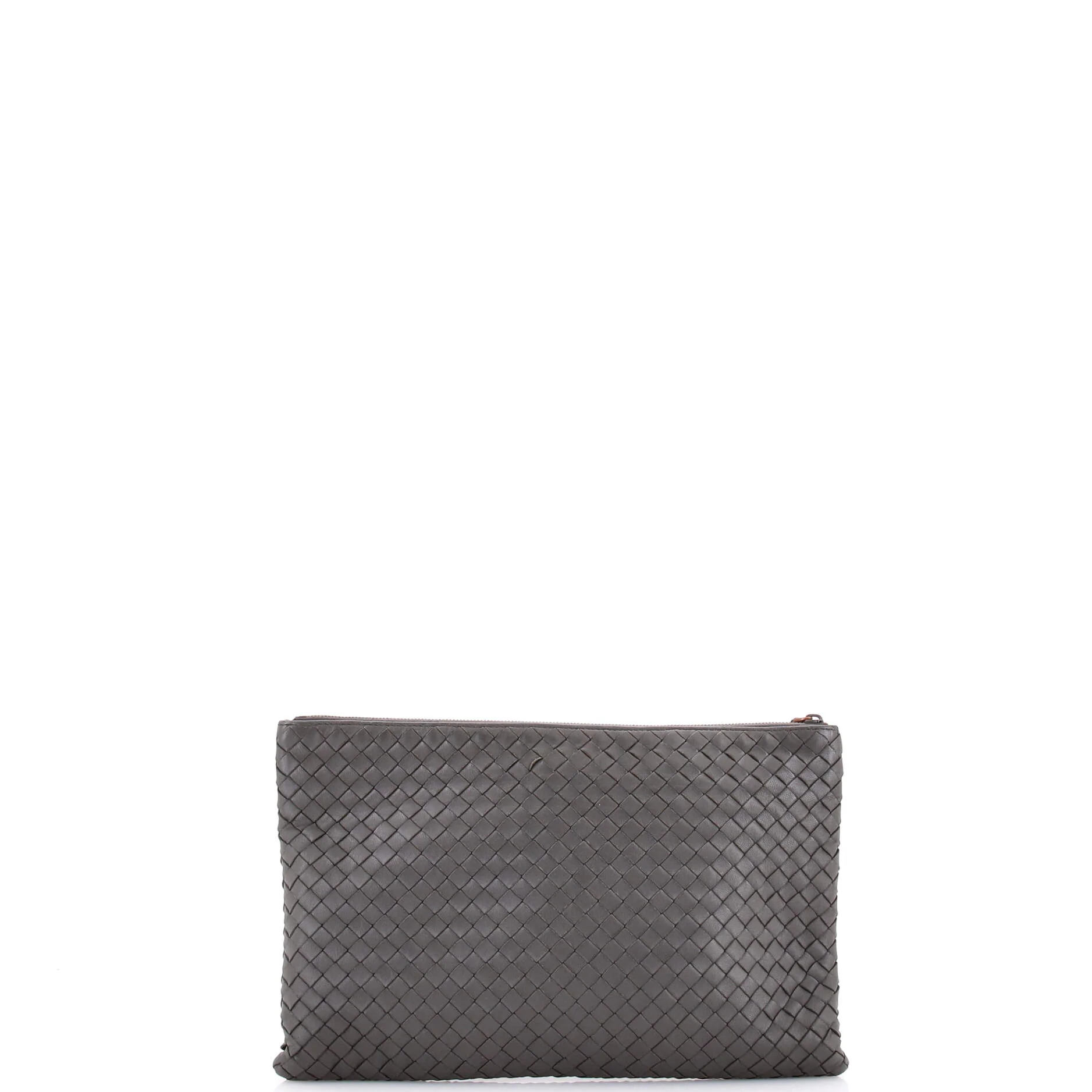 Zip Pouch Intrecciato Nappa Large - Image 3