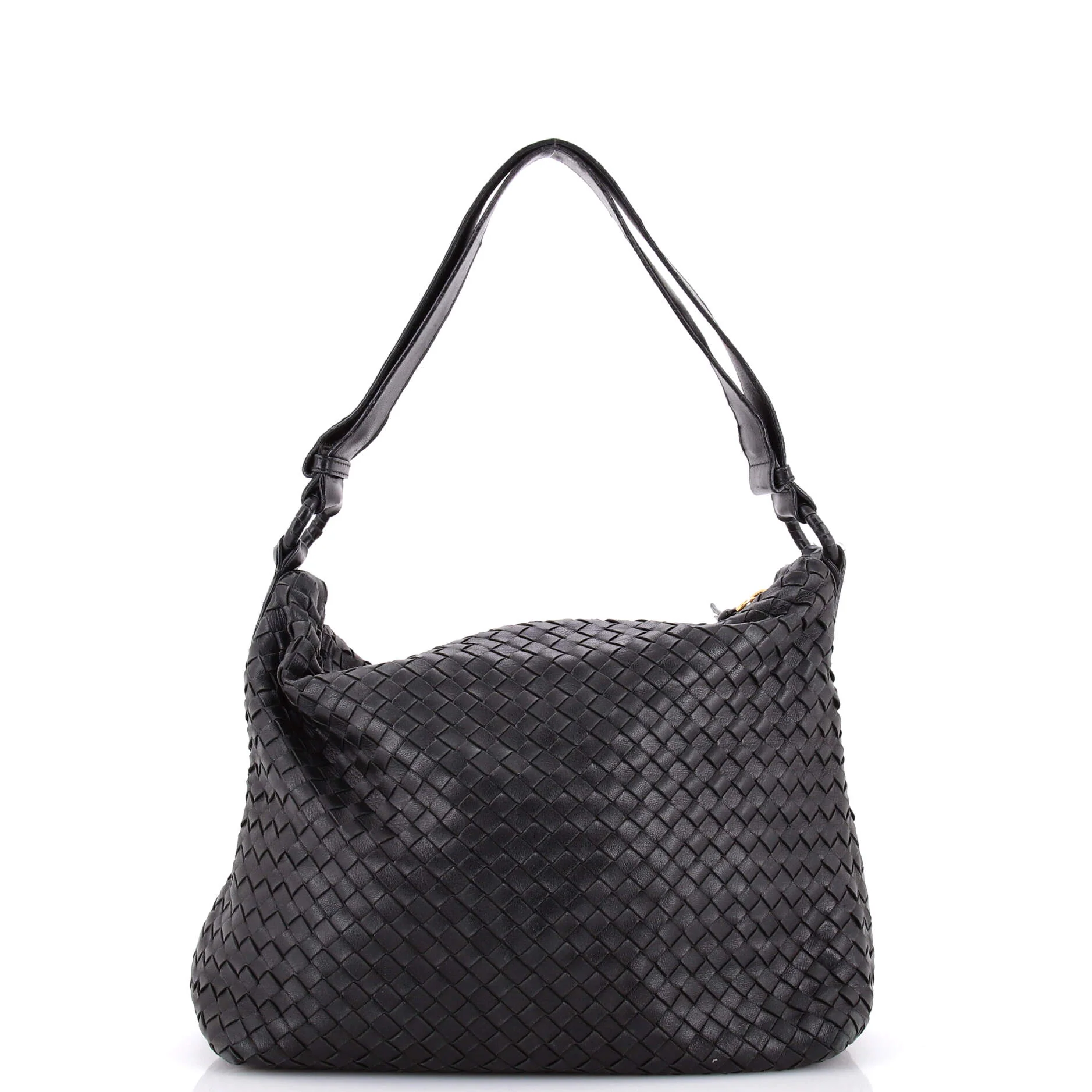 Zip Shoulder Bag Intrecciato Nappa Large - Image 3
