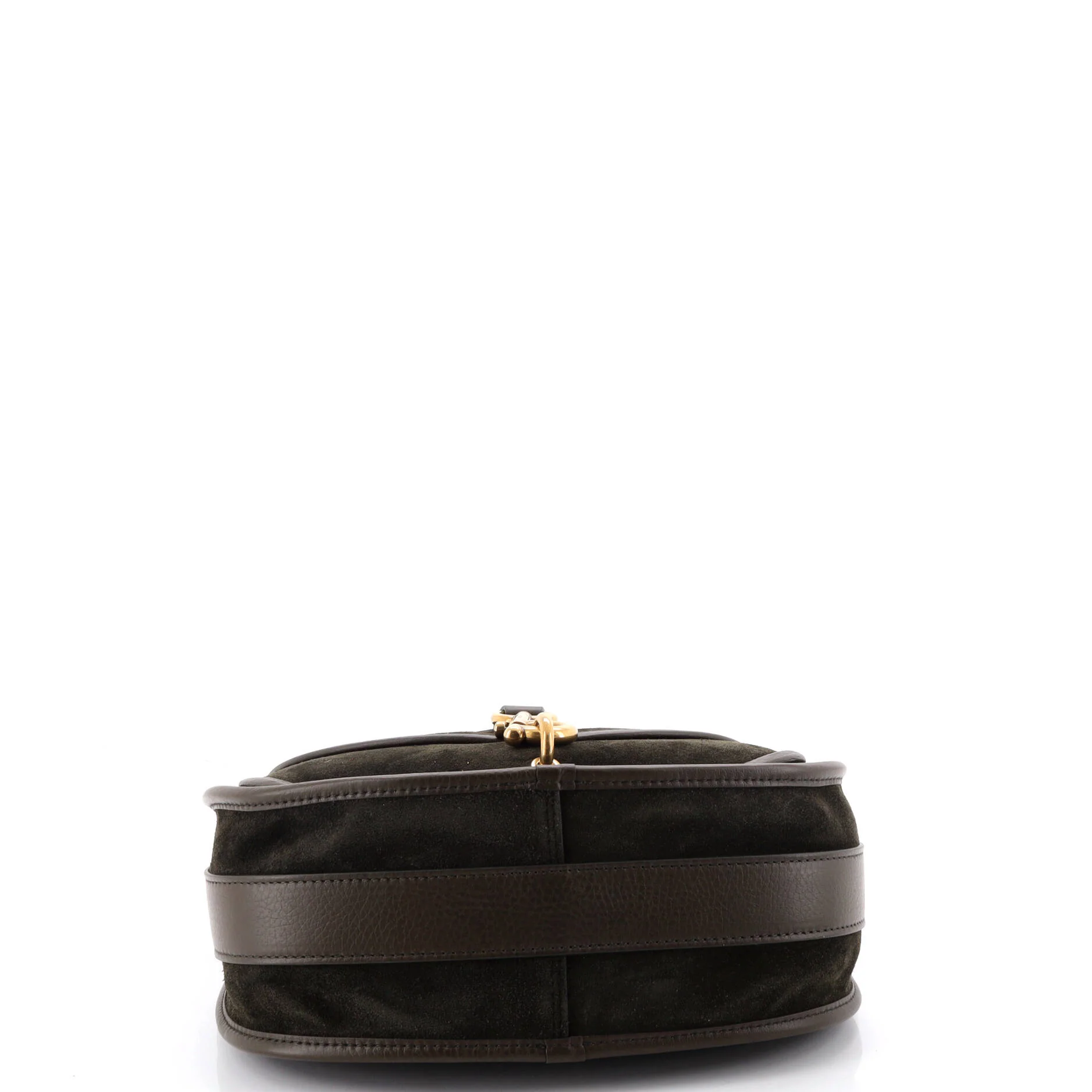 B Clip Messenger Bag Suede Small - Image 4