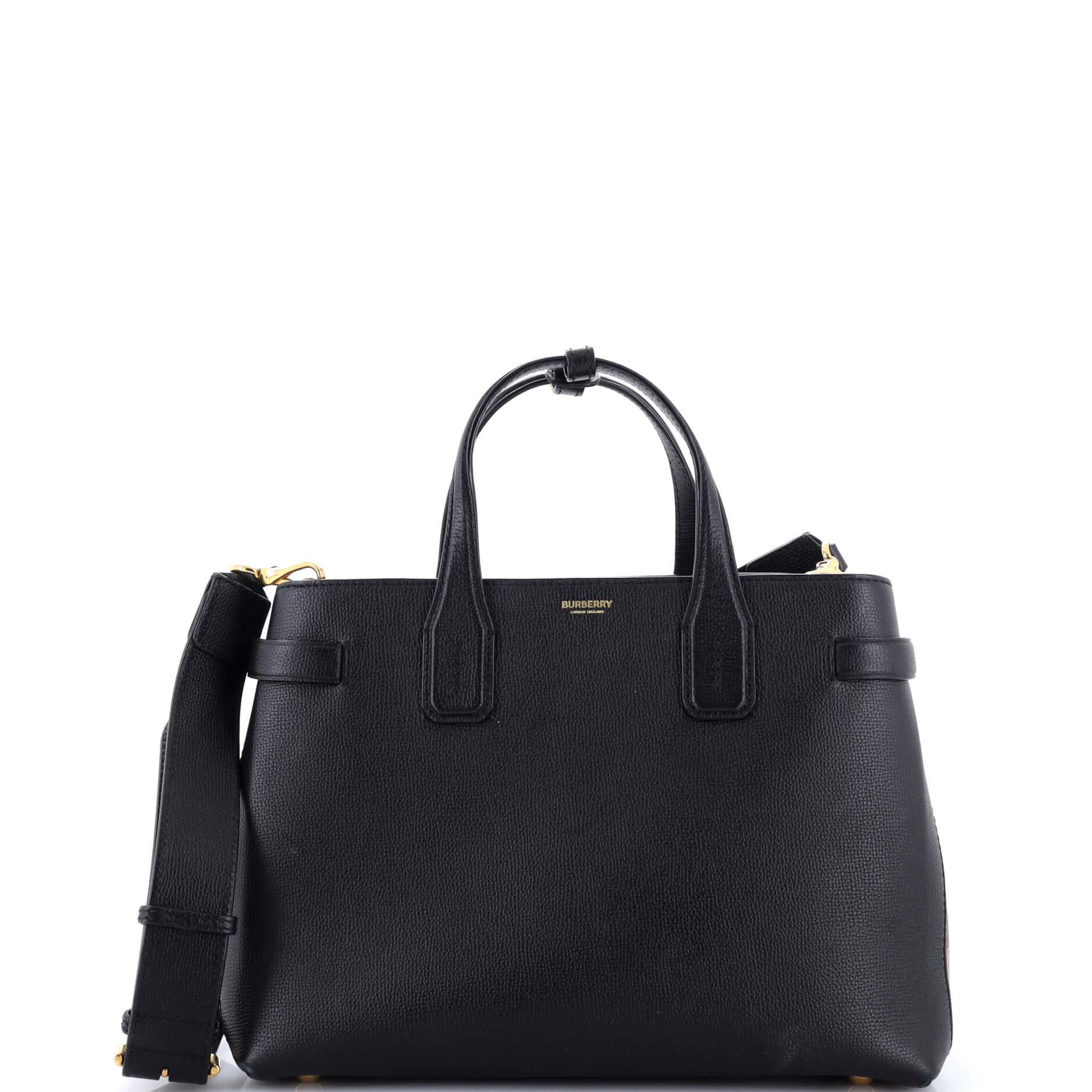 Banner Tote Leather Medium