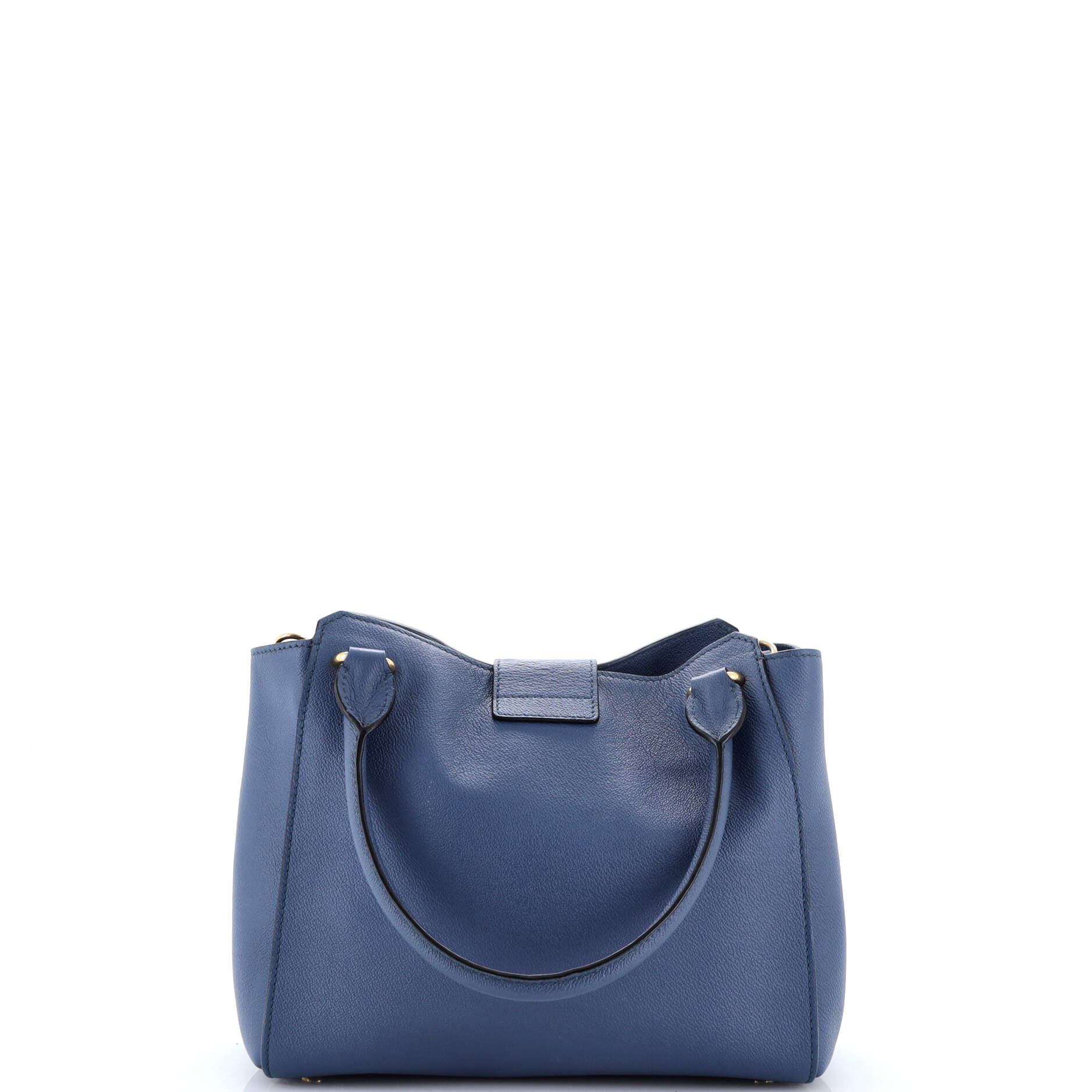 Buckle Tote Leather Medium - Image 3