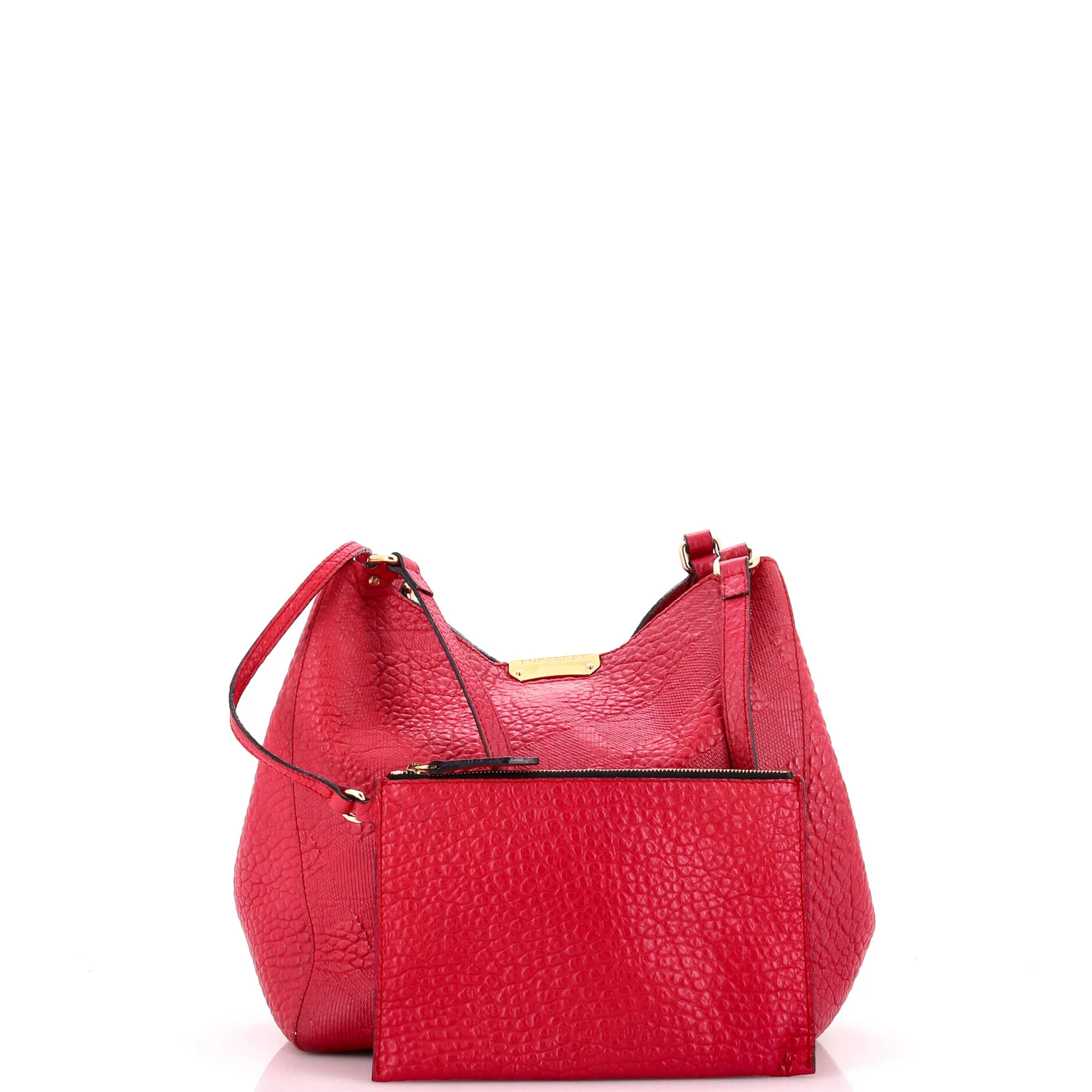 Canter Tote Check Embossed Leather Small - Image 2