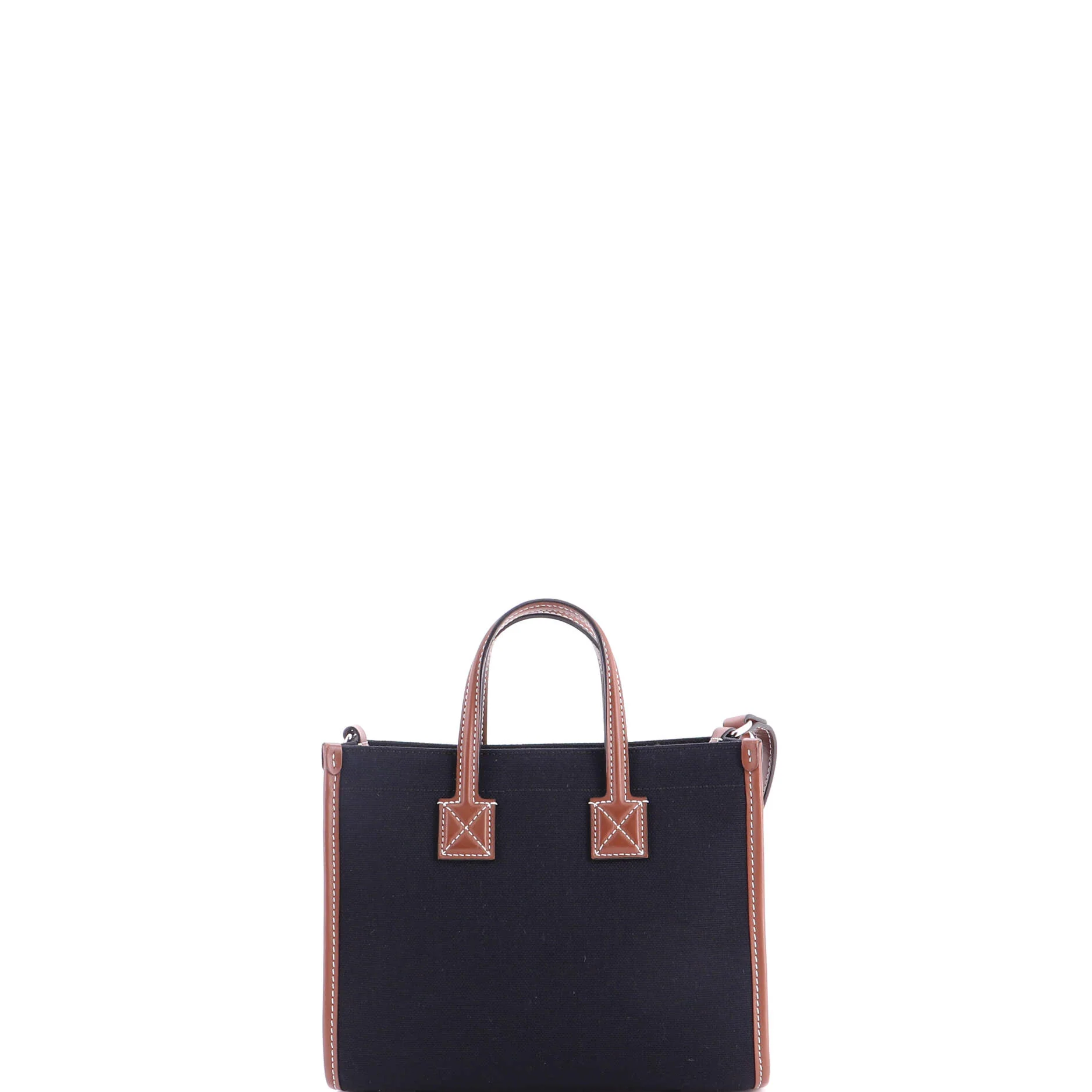 Freya Shopping Tote Canvas with Leather Mini - Image 3