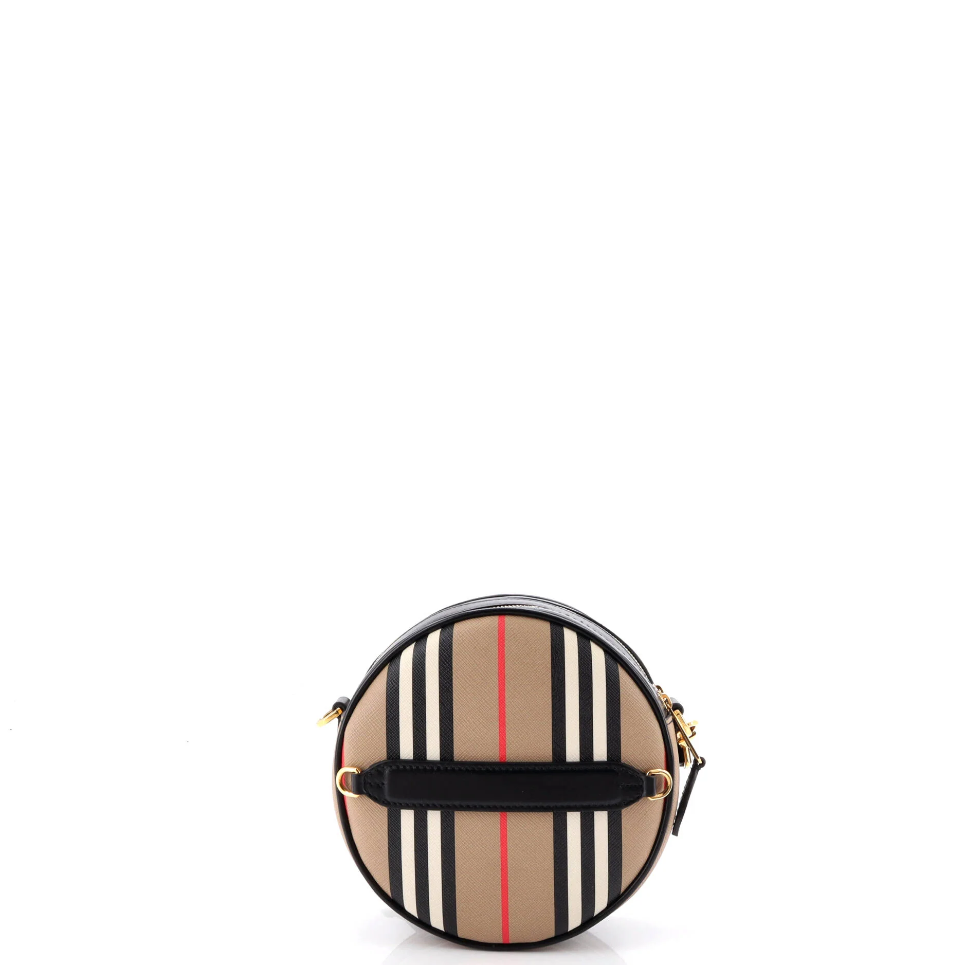 Louise Round Bag Icon Stripe E-Canvas - Image 3