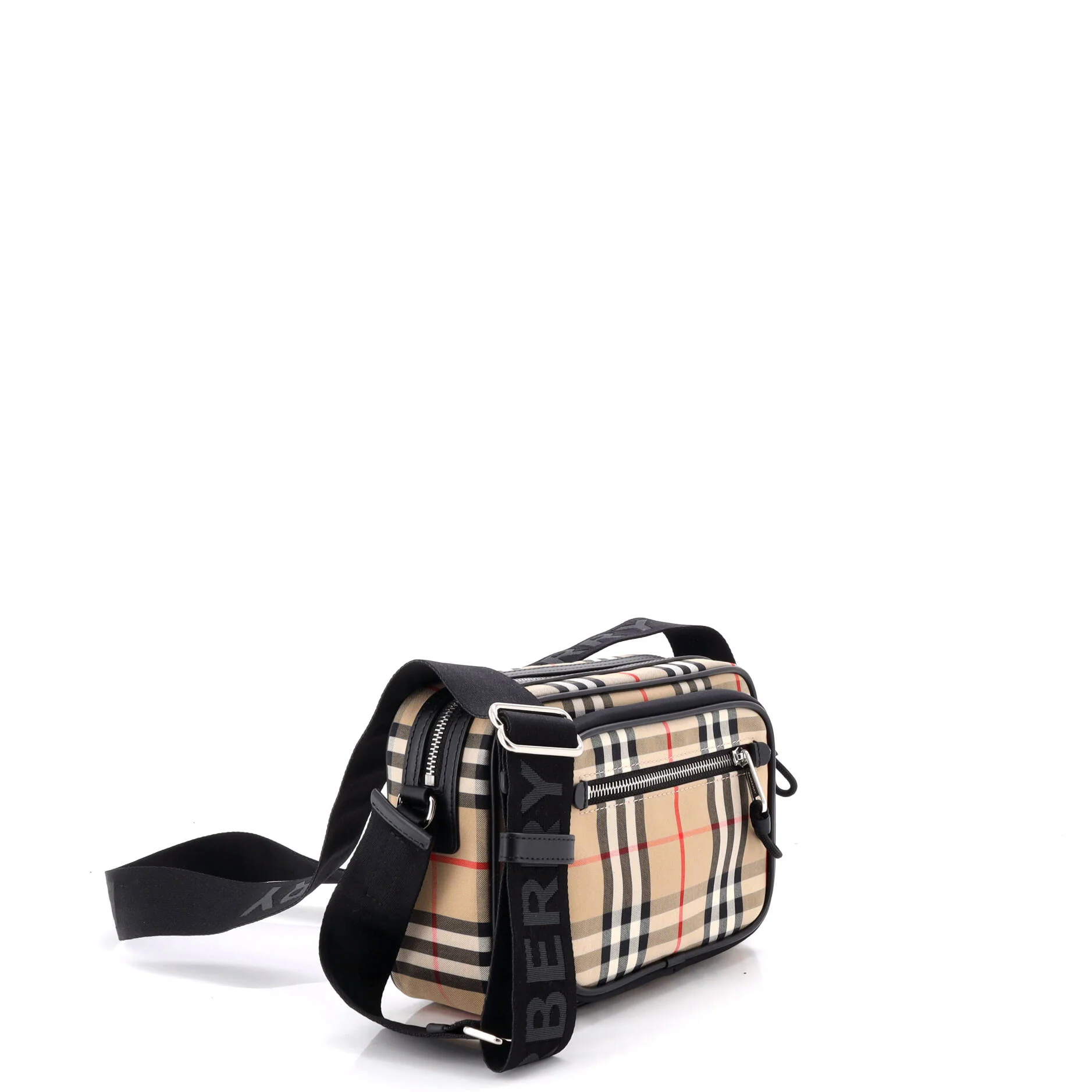 Paddy Crossbody Bag Vintage Check Canvas Small - Image 2