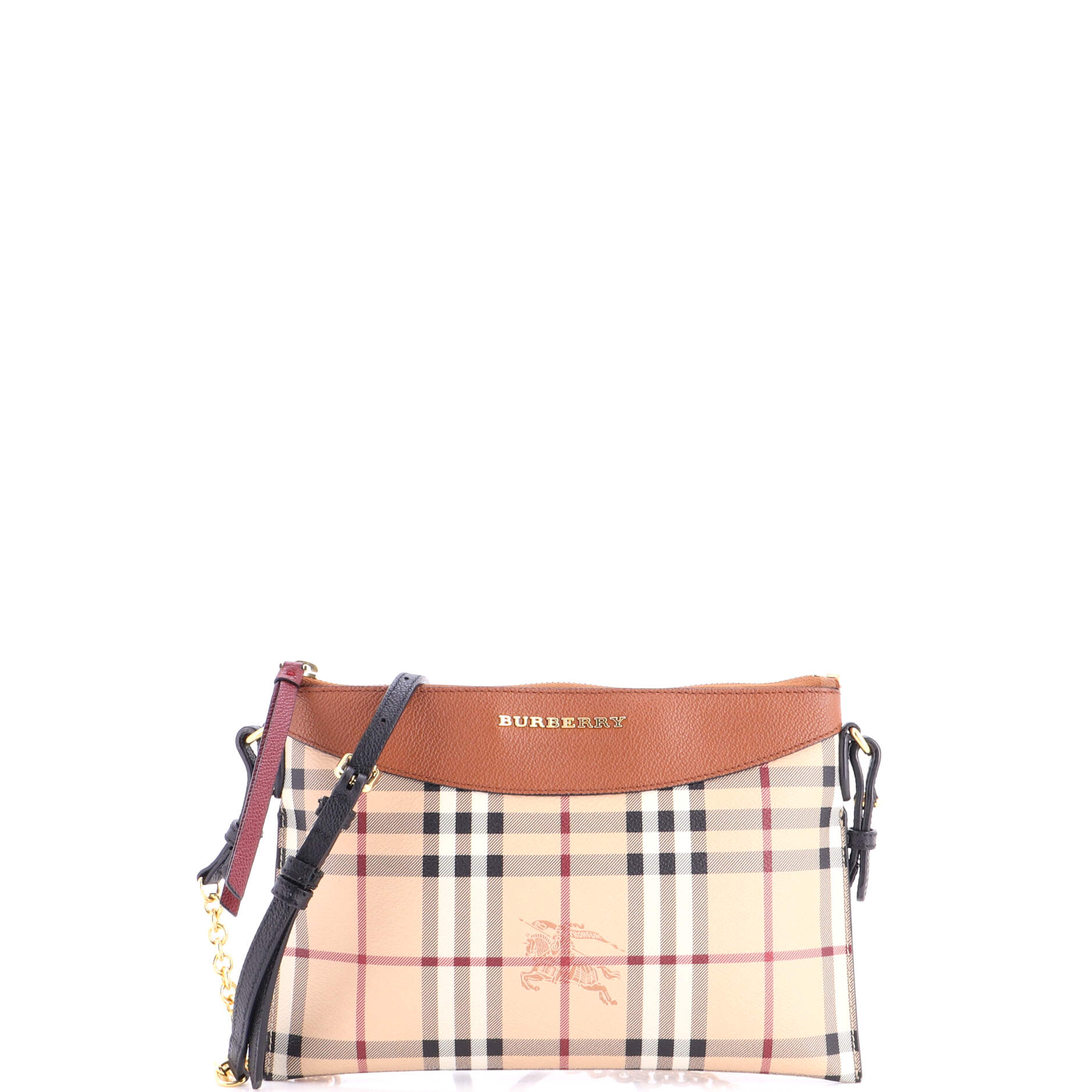 Peyton Crossbody Bag Haymarket Coated Canvas