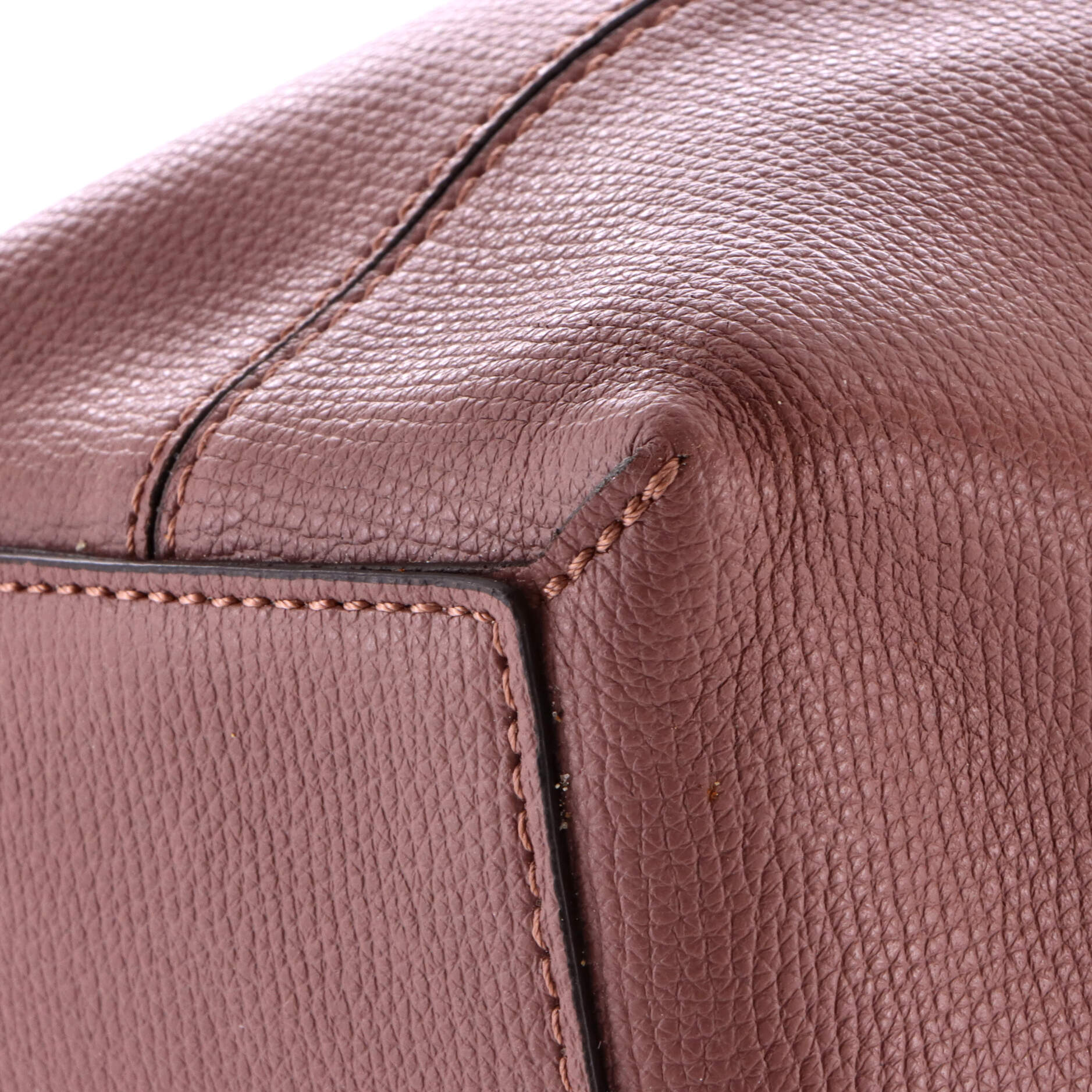 Reversible Tote Haymarket Coated Canvas and Leather Small - Image 7