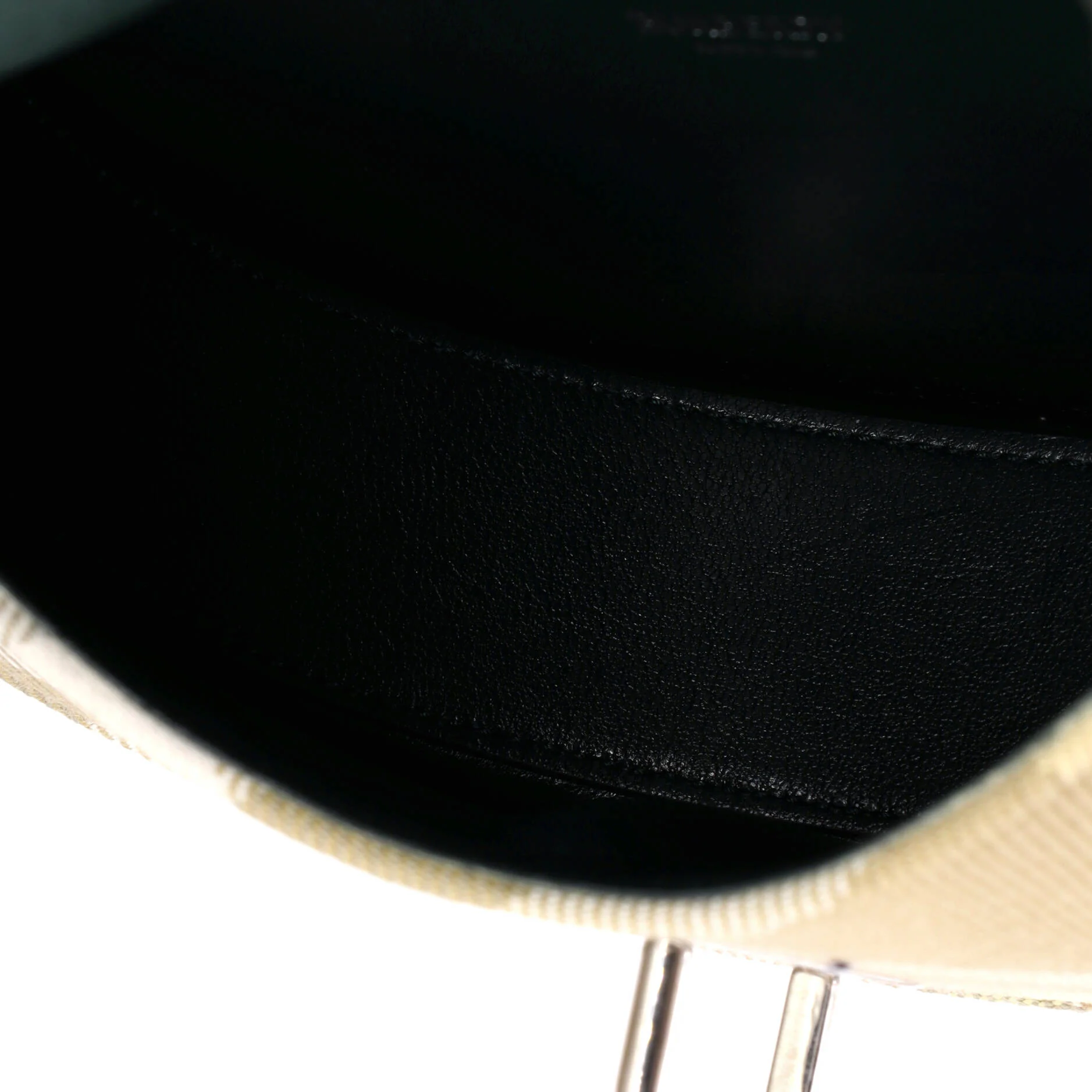 Rocking Horse Shoulder Bag Check Jacquard with Leather Mini - Image 5