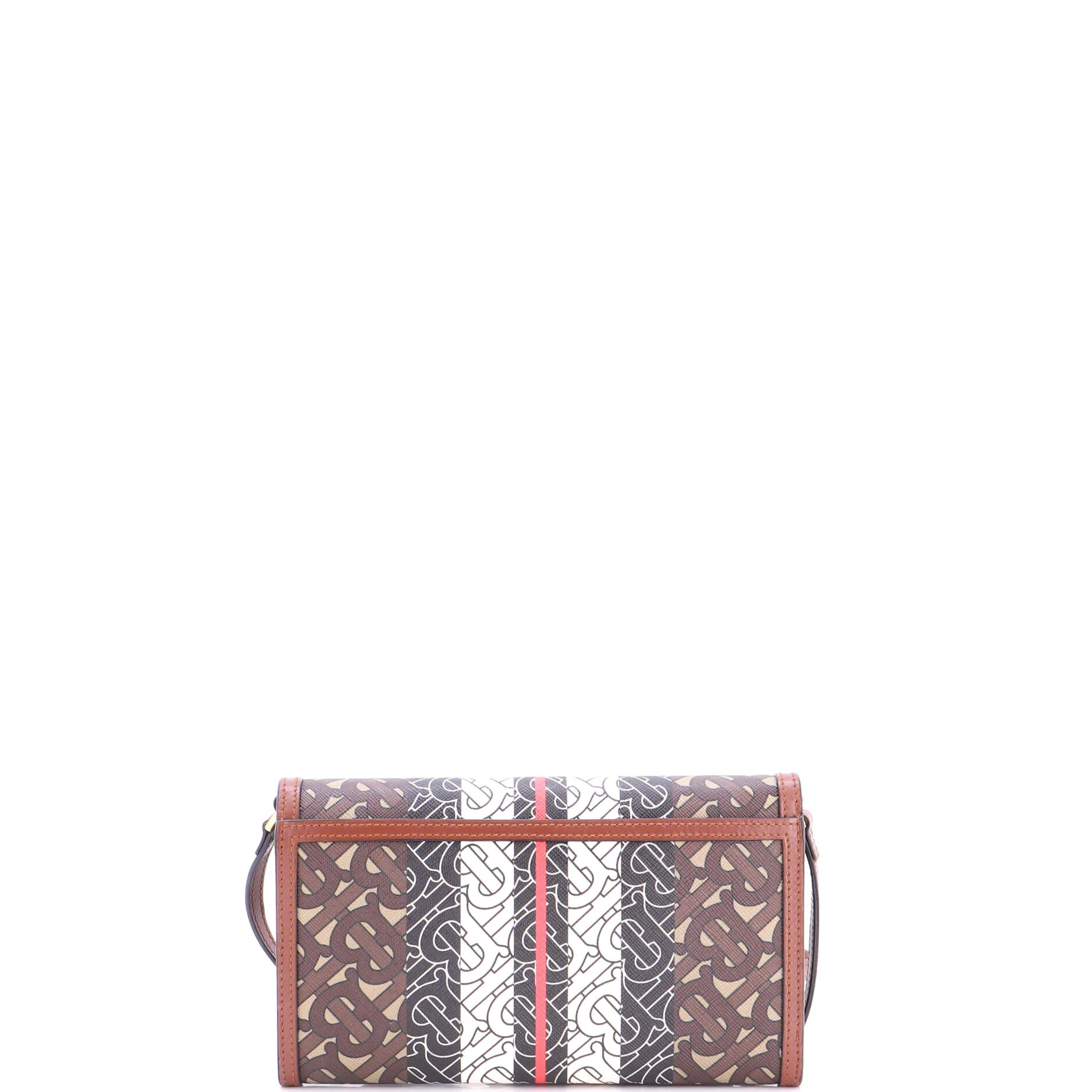 TB Flap Bag Monogram E-Canvas Small - Image 3