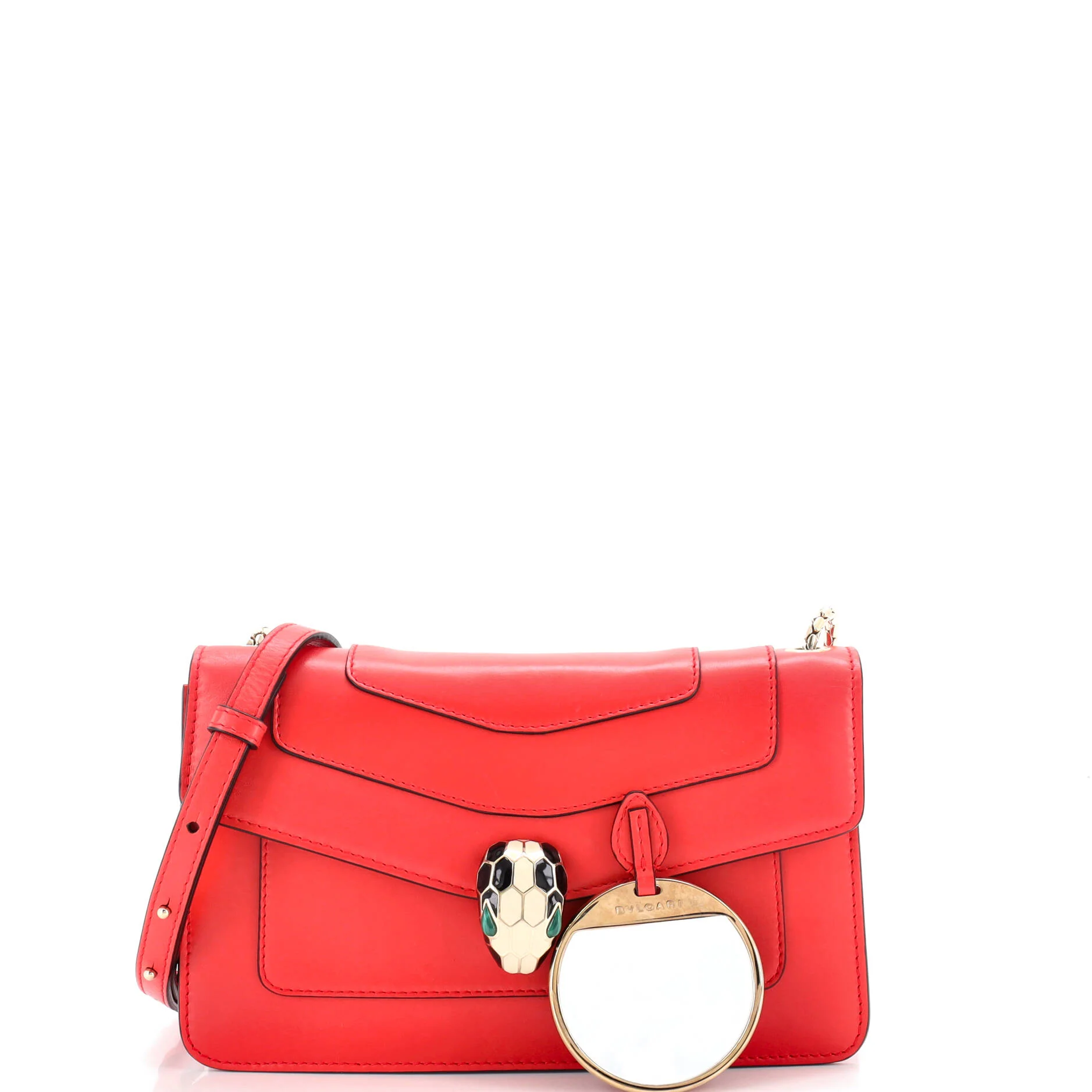 Serpenti Crossbody Bag Leather Small - Image 2