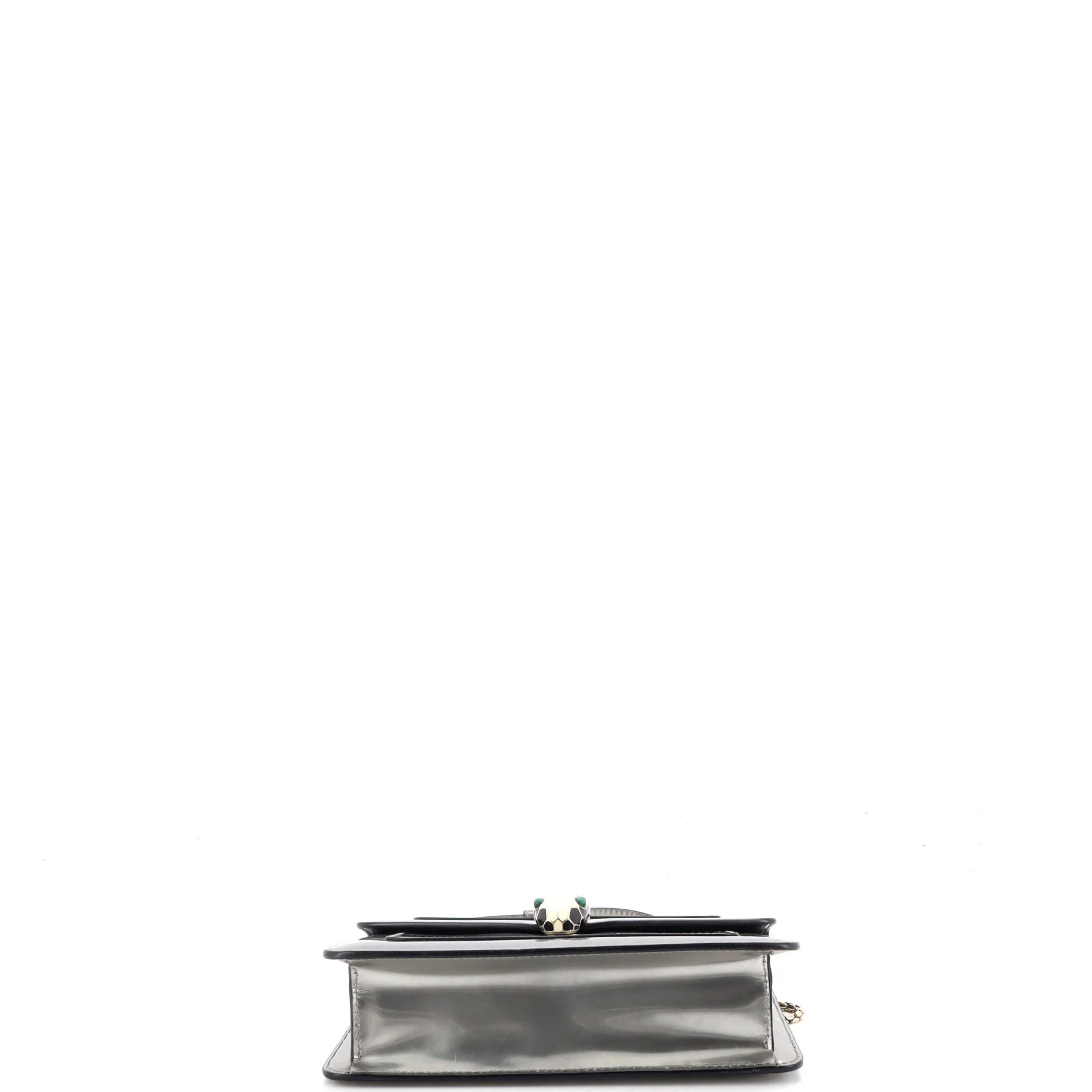 Serpenti Forever Shoulder Bag Metallic Leather Small - Image 4