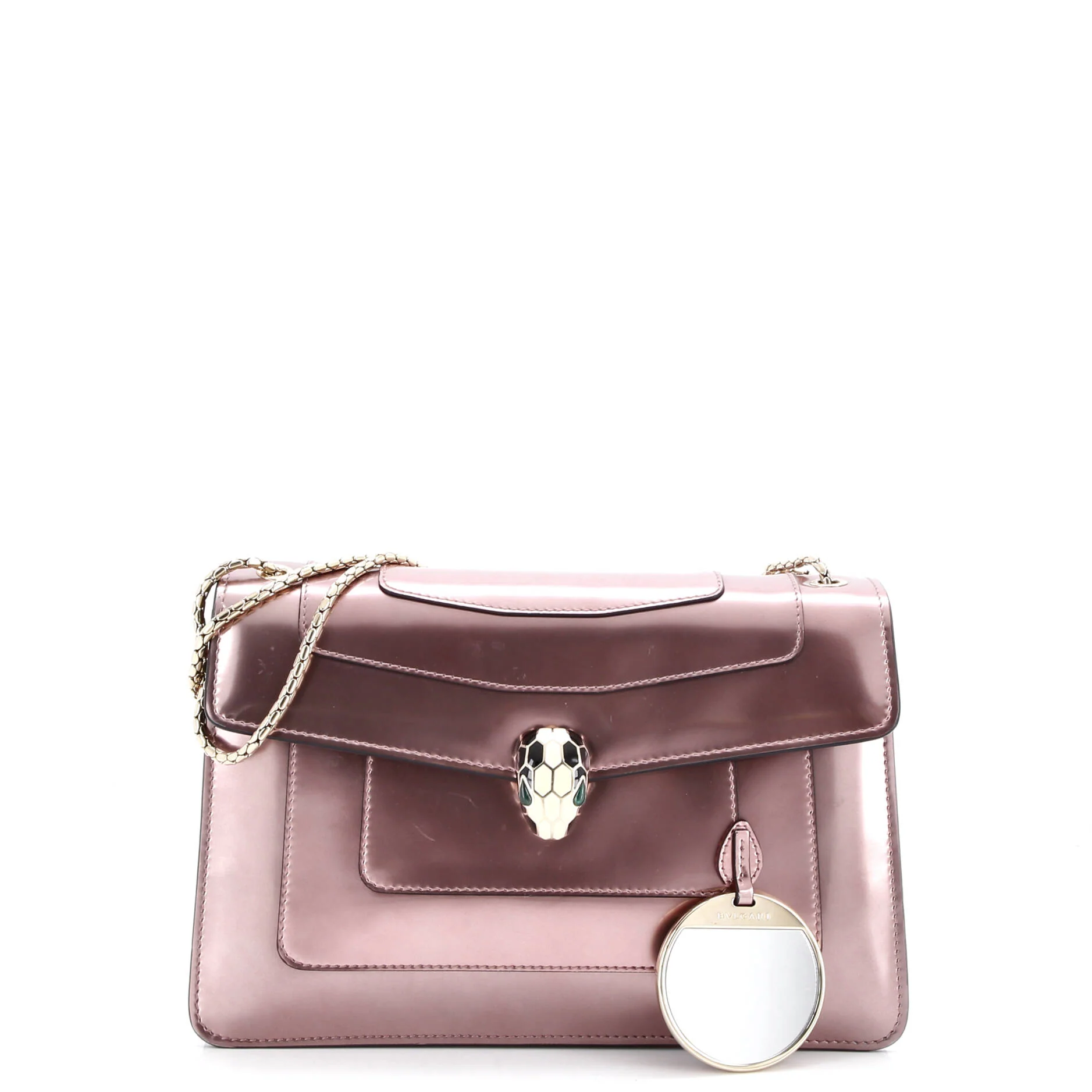 Serpenti Forever Shoulder Bag Patent Medium - Image 2