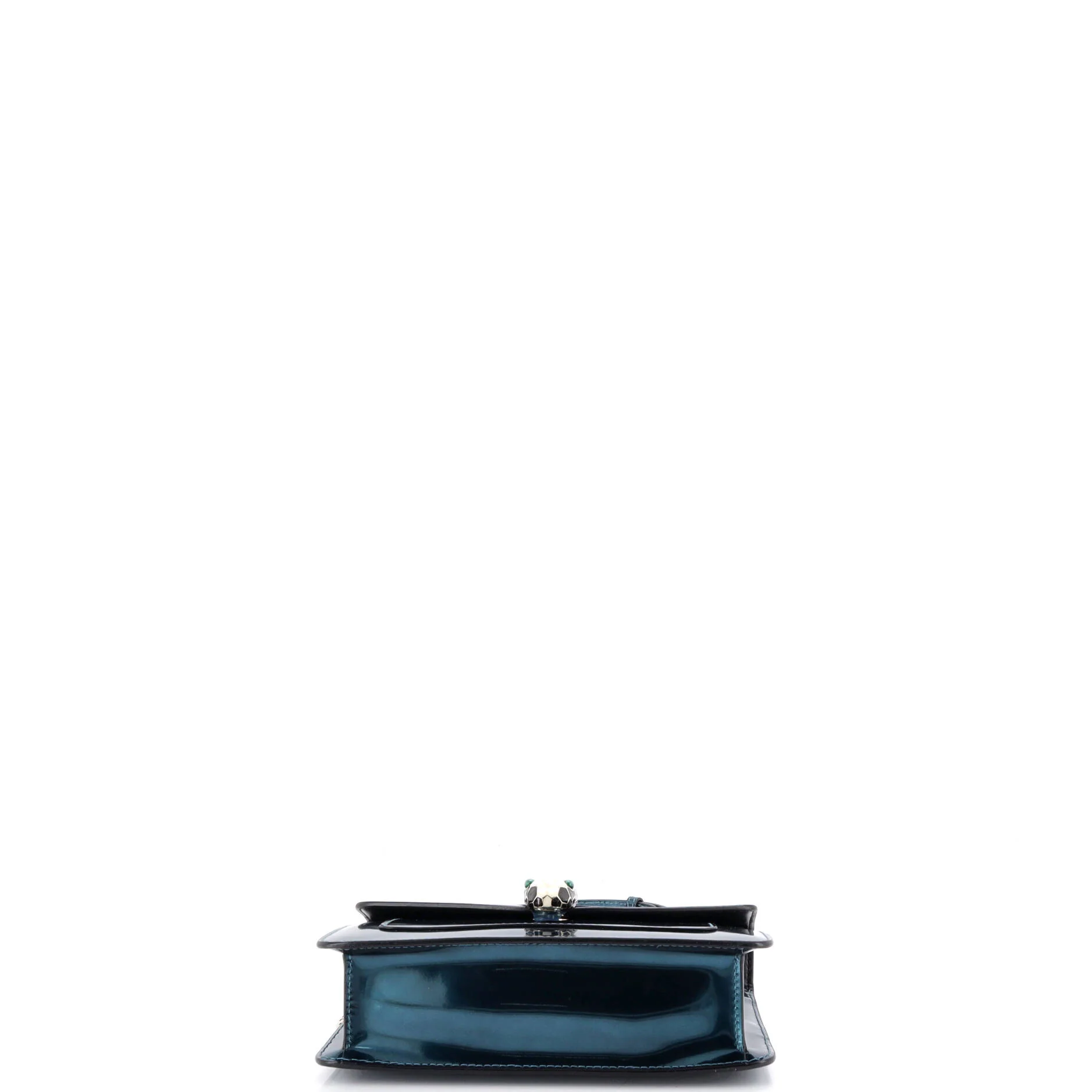 Serpenti Forever Shoulder Bag Patent Small - Image 5