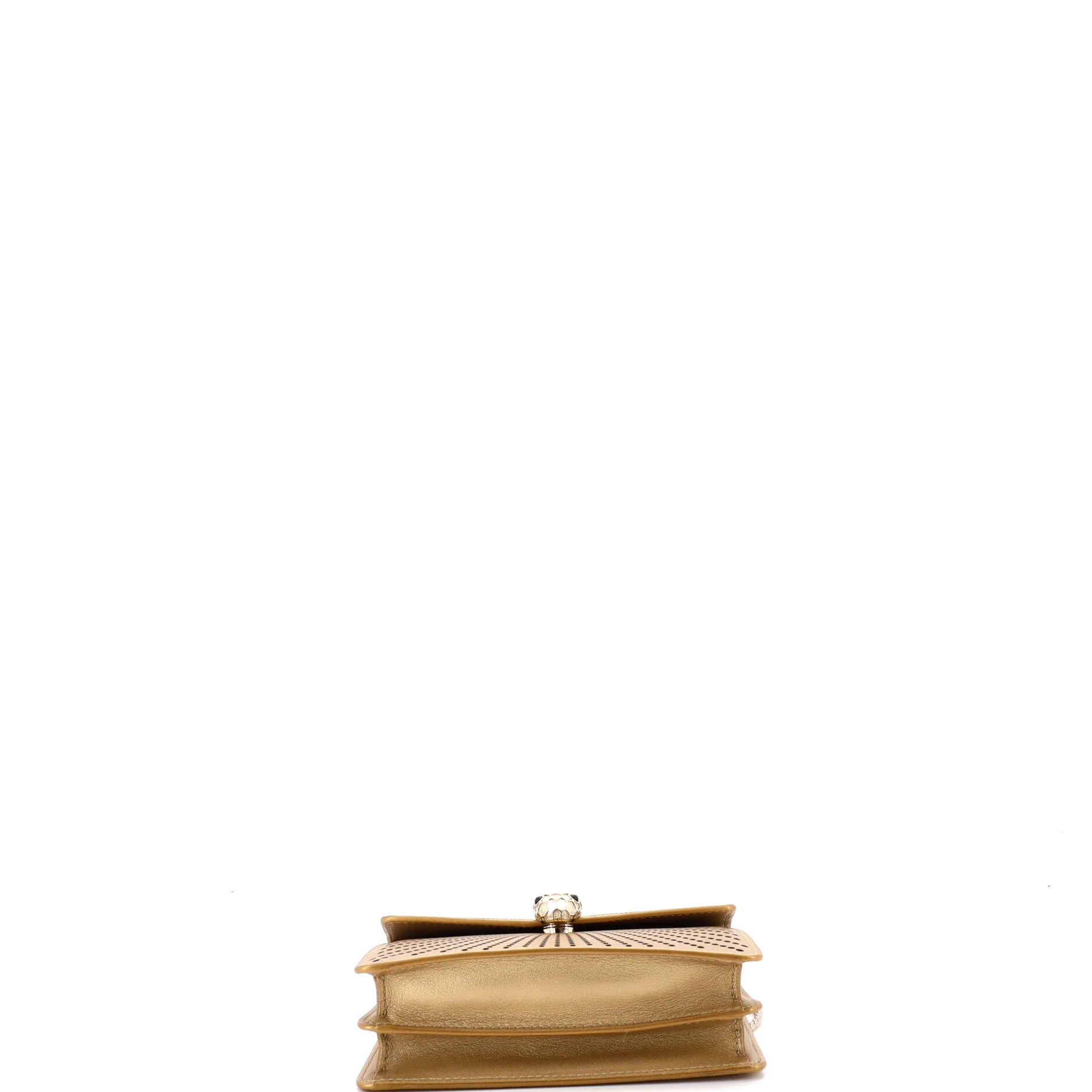 Serpenti Forever Shoulder Bag Perforated Leather Small - Image 4