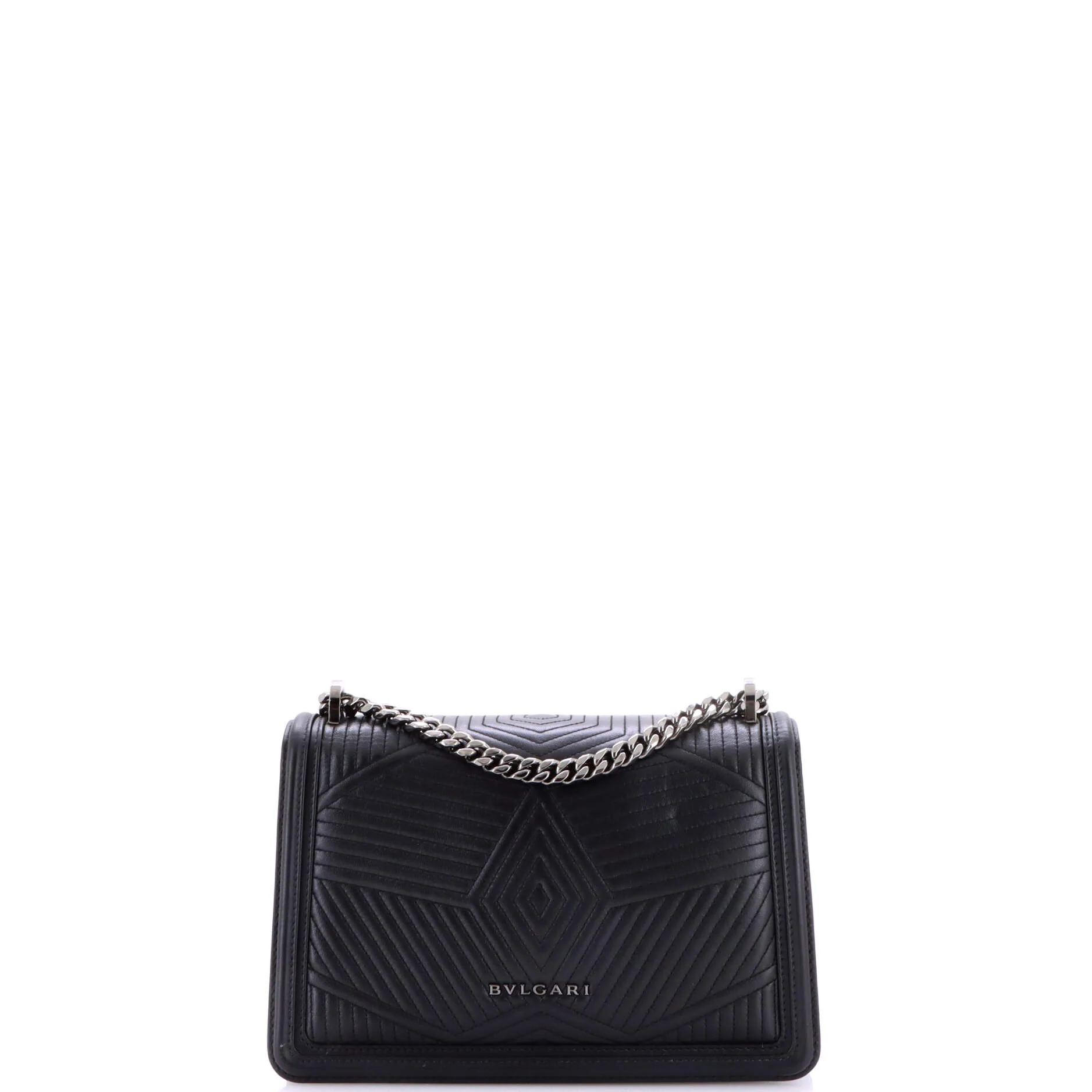 Serpenti Forever Shoulder Bag Quilted Leather Small - Image 4