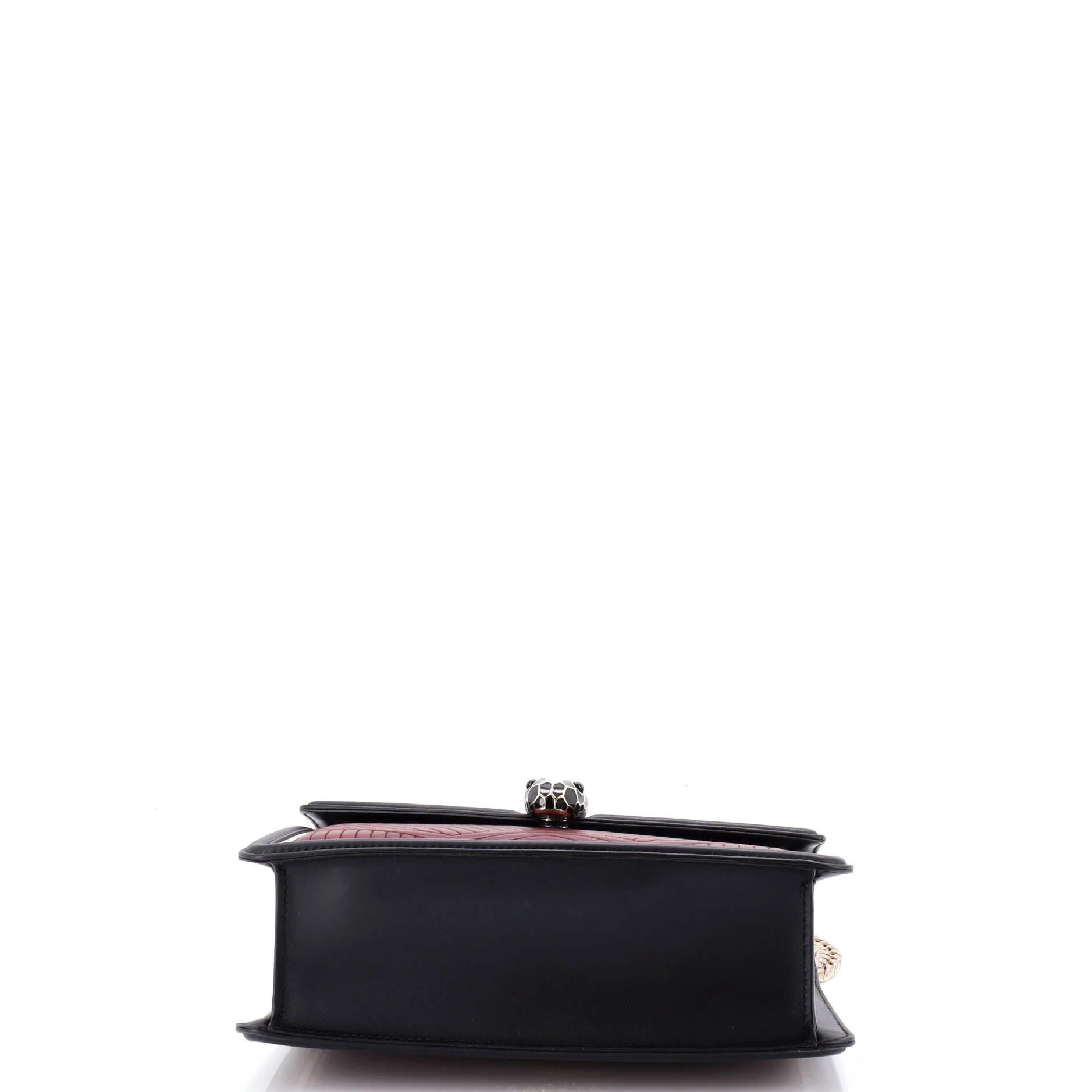 Serpenti Forever Shoulder Bag Quilted Leather Small - Image 5