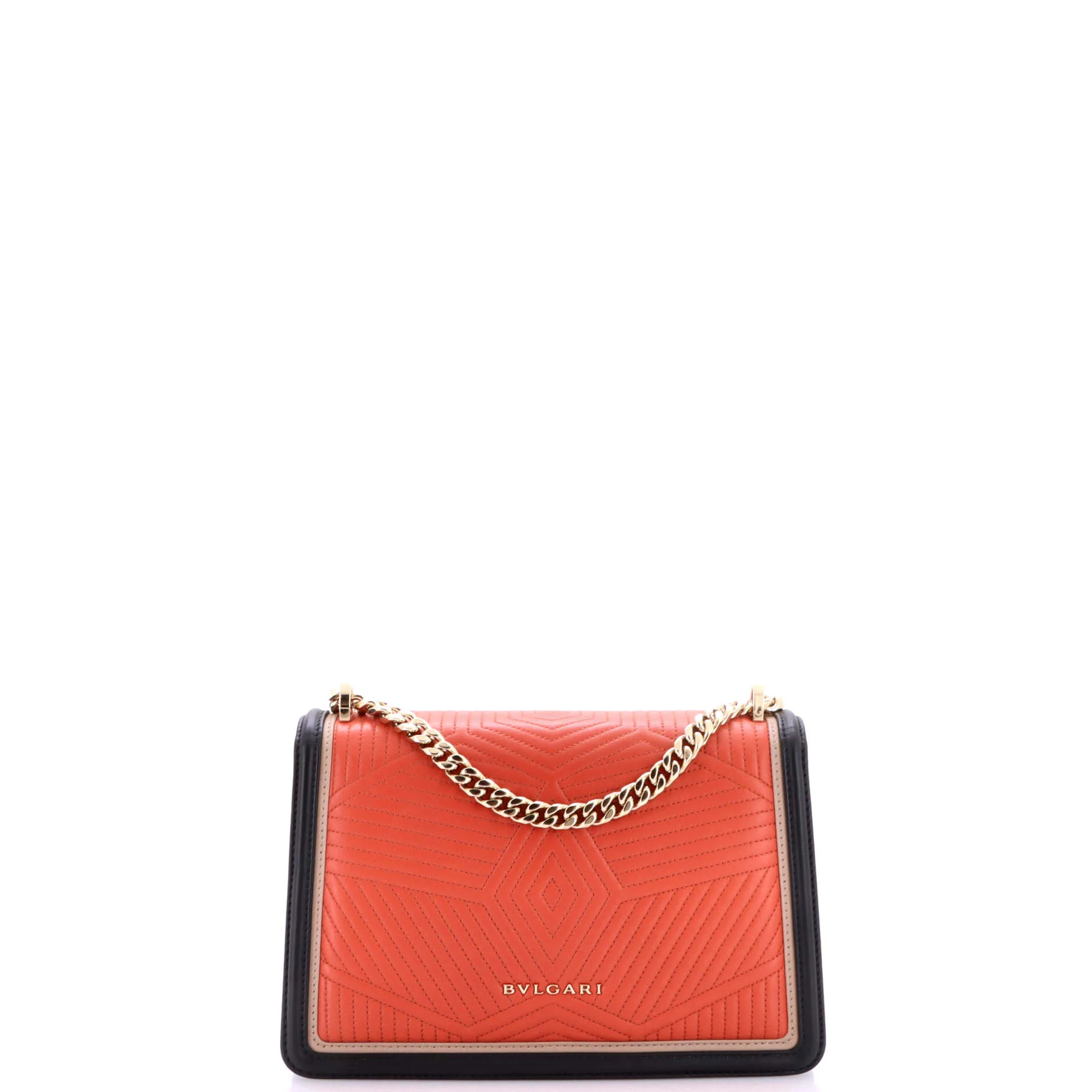 Serpenti Forever Shoulder Bag Quilted Leather Small - Image 4