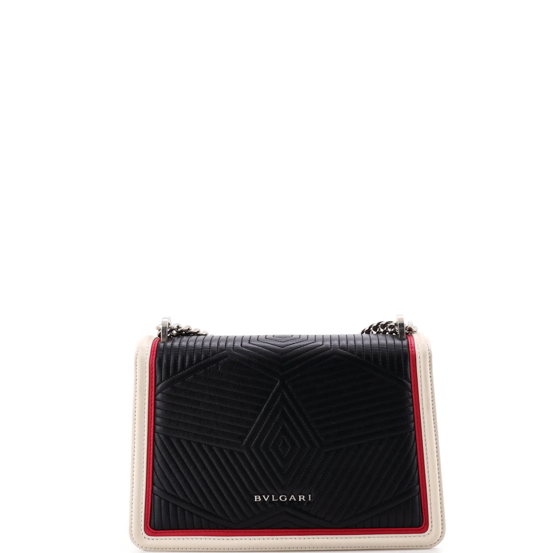 Serpenti Forever Shoulder Bag Quilted Leather Small - Image 4