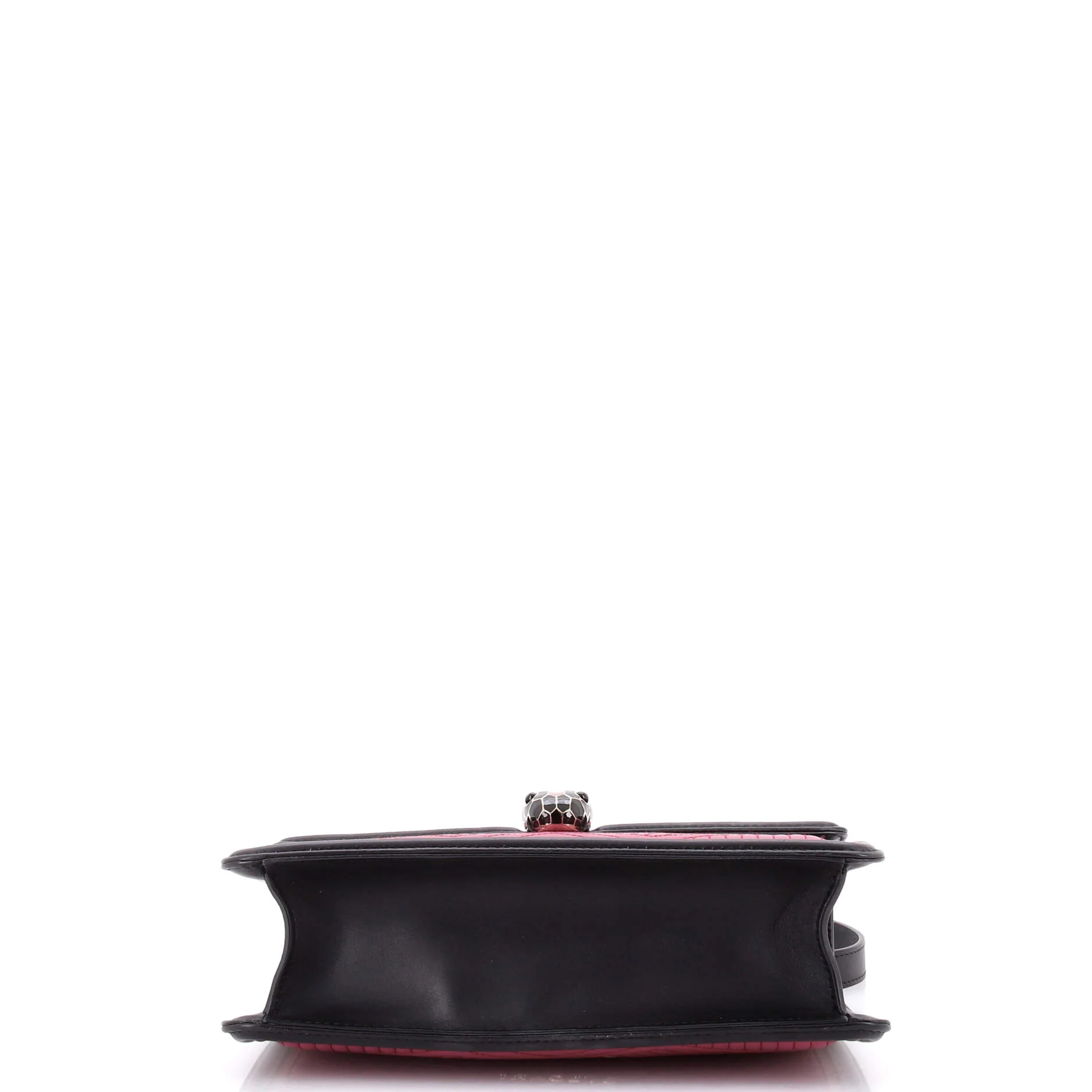 Serpenti Forever Shoulder Bag Quilted Leather Small - Image 4