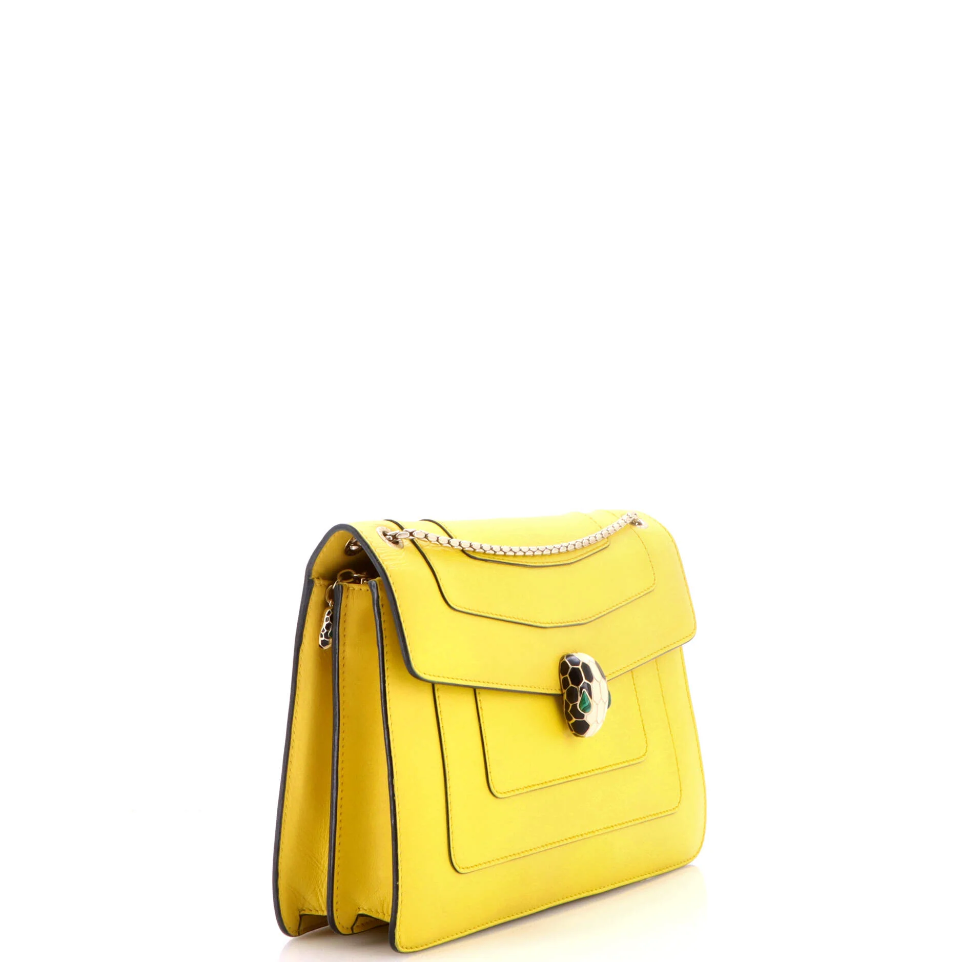 Serpenti Forever Square Shoulder Bag Leather Medium - Image 2