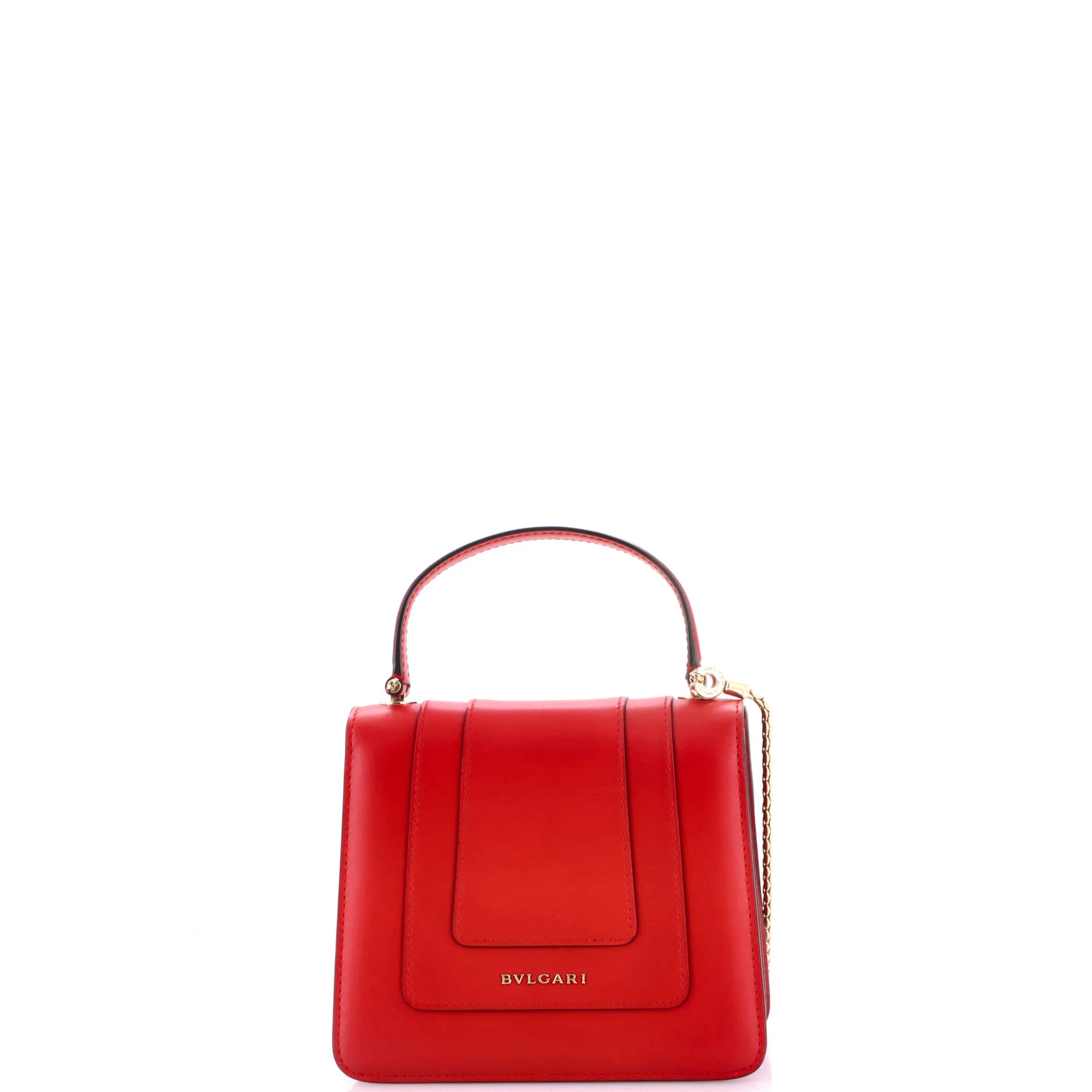 Serpenti Forever Top Handle Bag Leather Small - Image 3