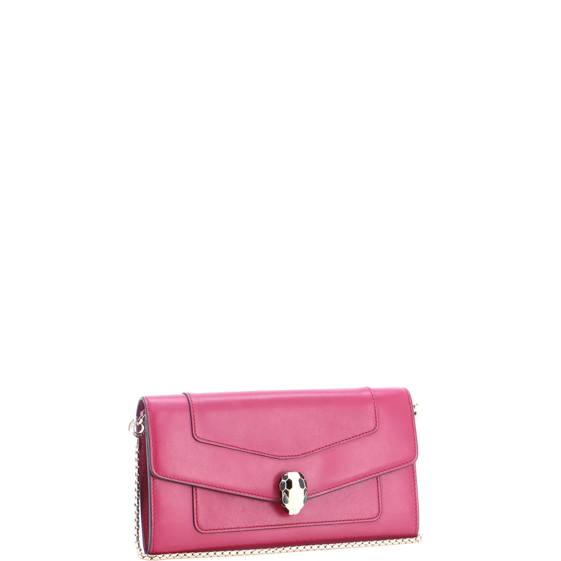 Serpenti Forever Wallet on Chain Leather Long - Image 2