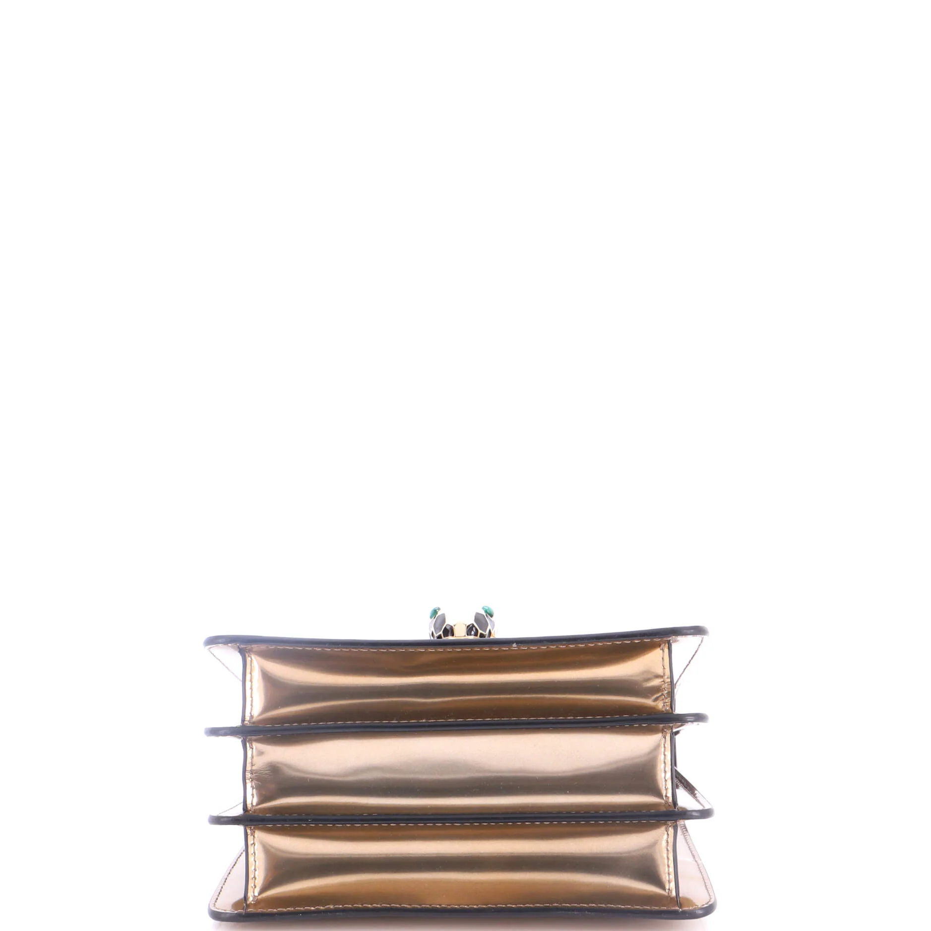 Serpenti Top Handle Bag Patent Small - Image 5