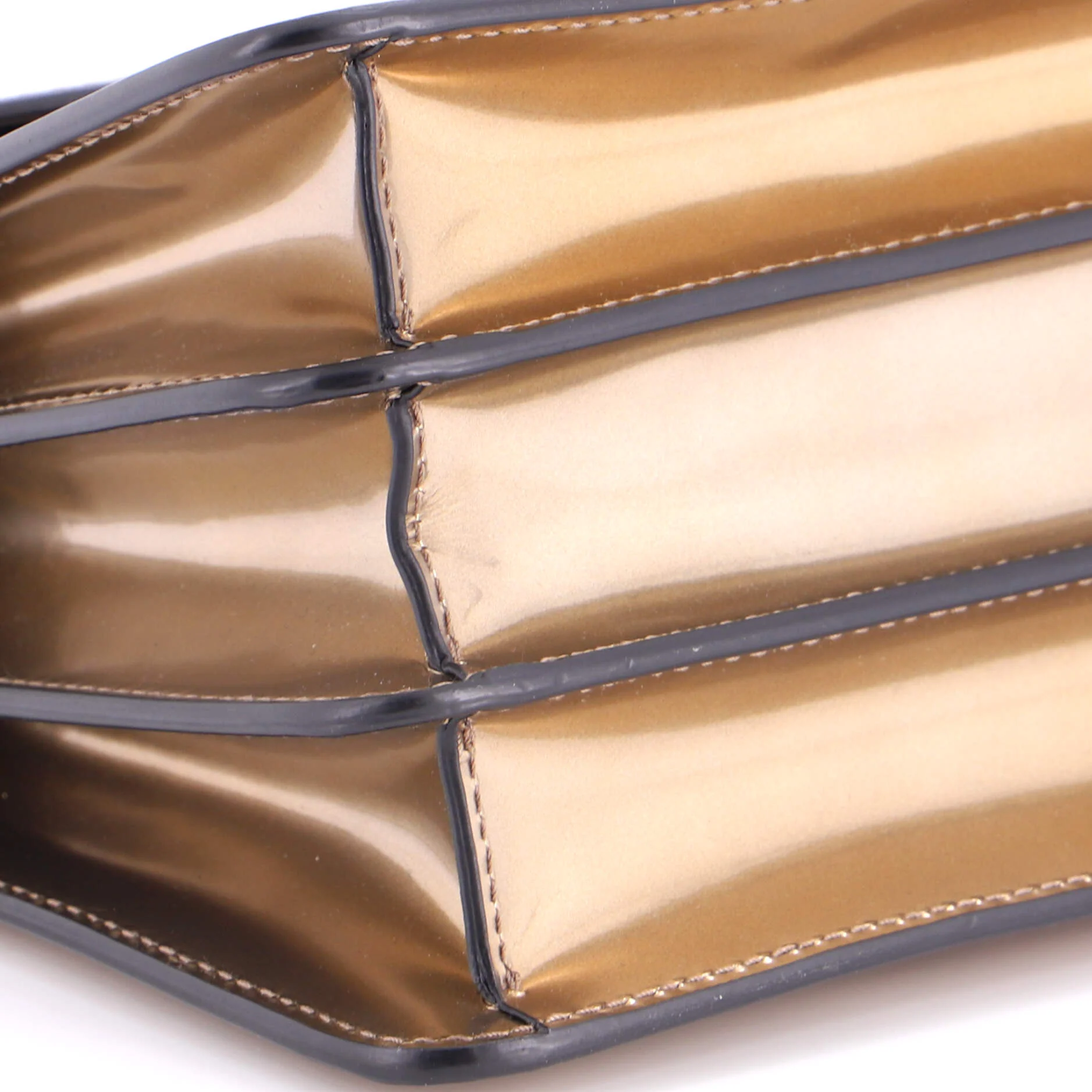 Serpenti Top Handle Bag Patent Small - Image 7