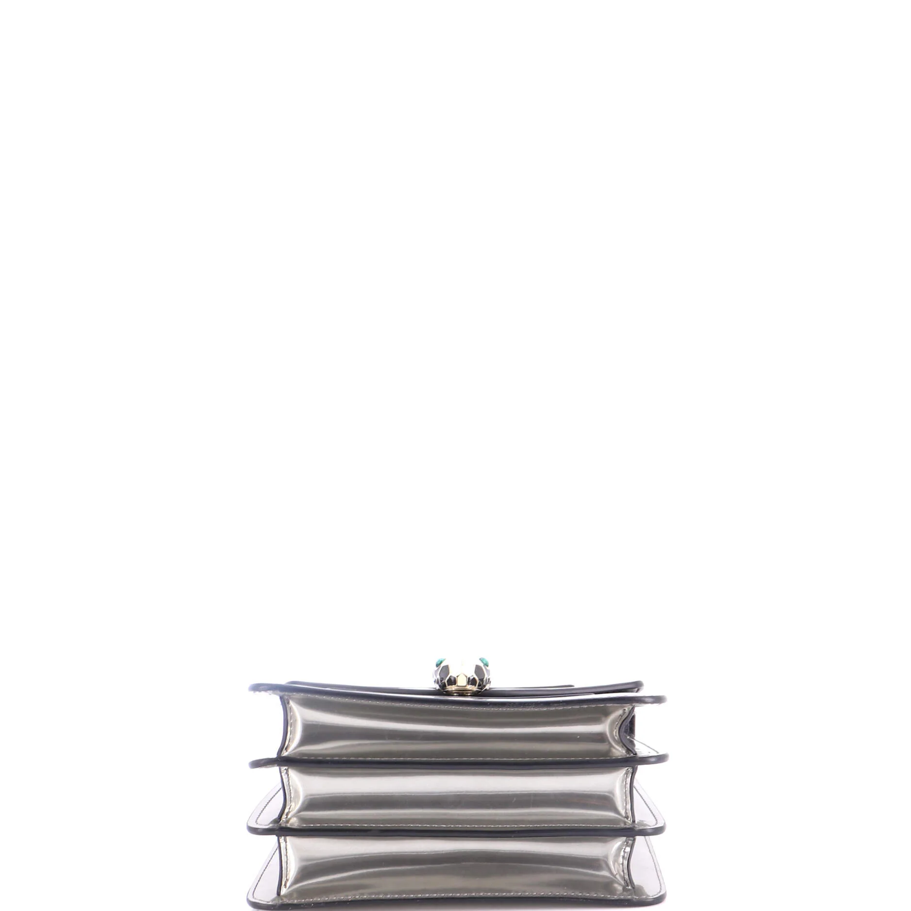Serpenti Top Handle Bag Patent Small - Image 4