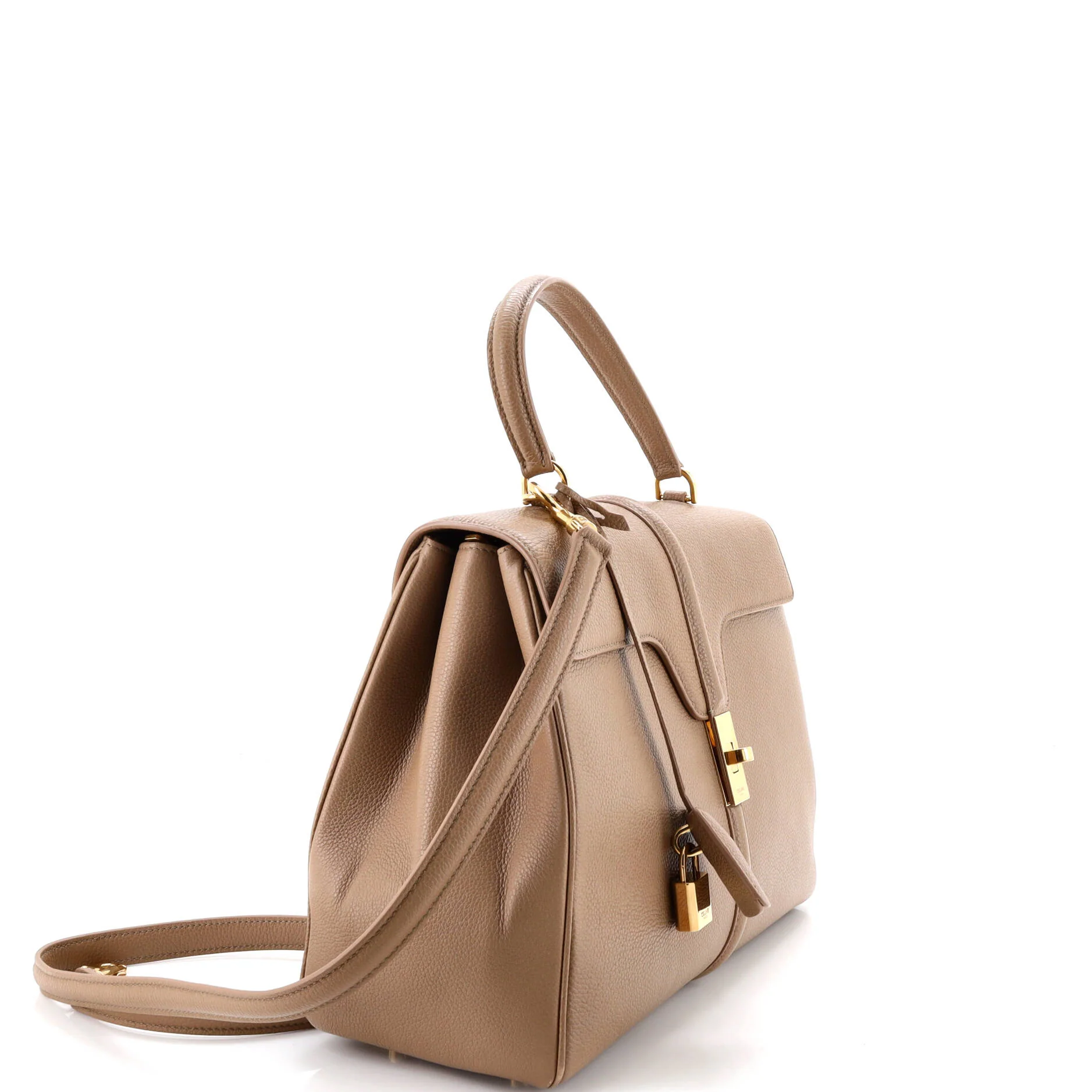 16 Top Handle Bag Grained Calfskin Medium - Image 2